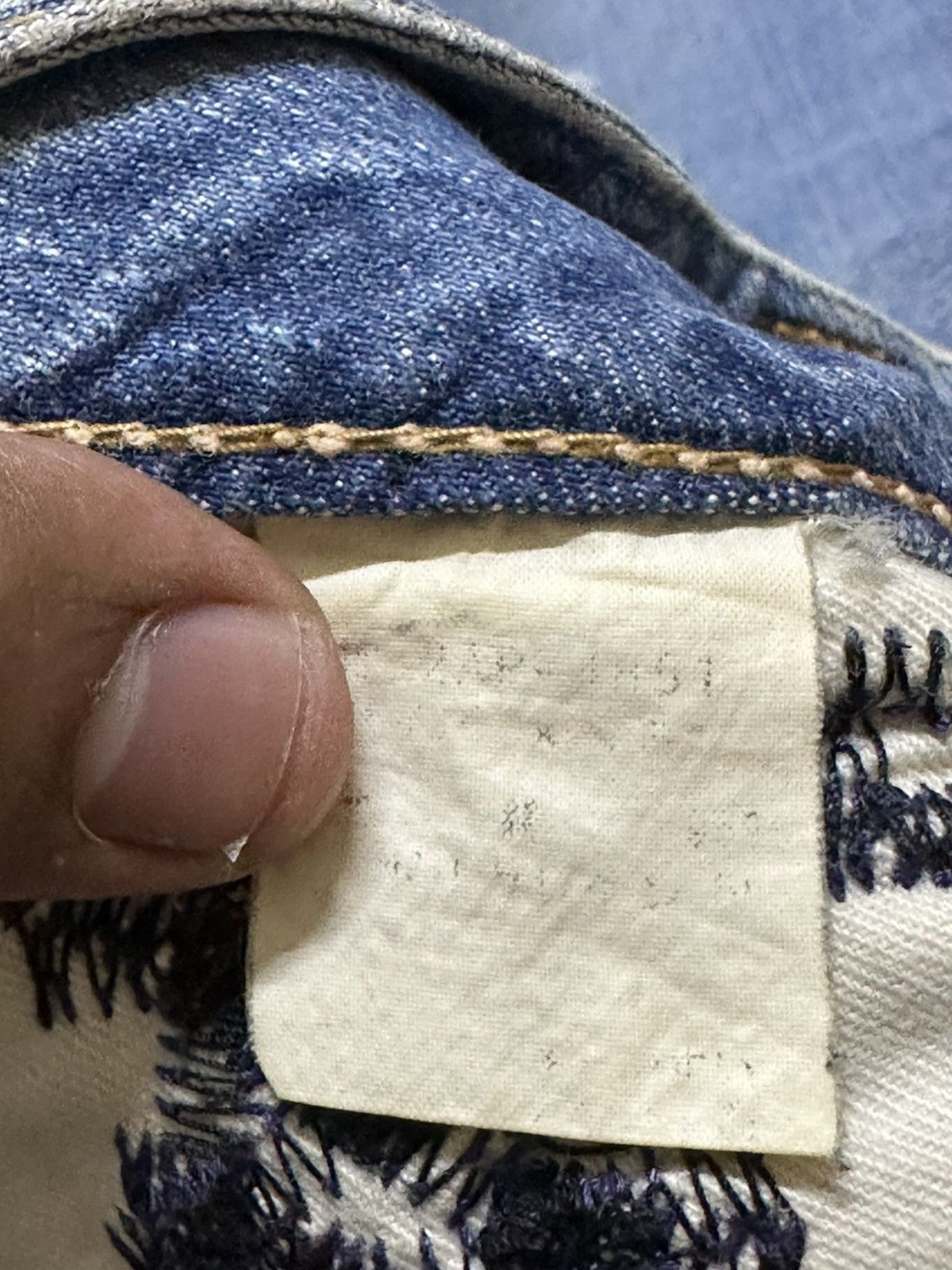 Hysteric Glamour Vintage Chilling By Hysteric Glamour Low Rise Flare Denim Size US 27 - 10 Thumbnail