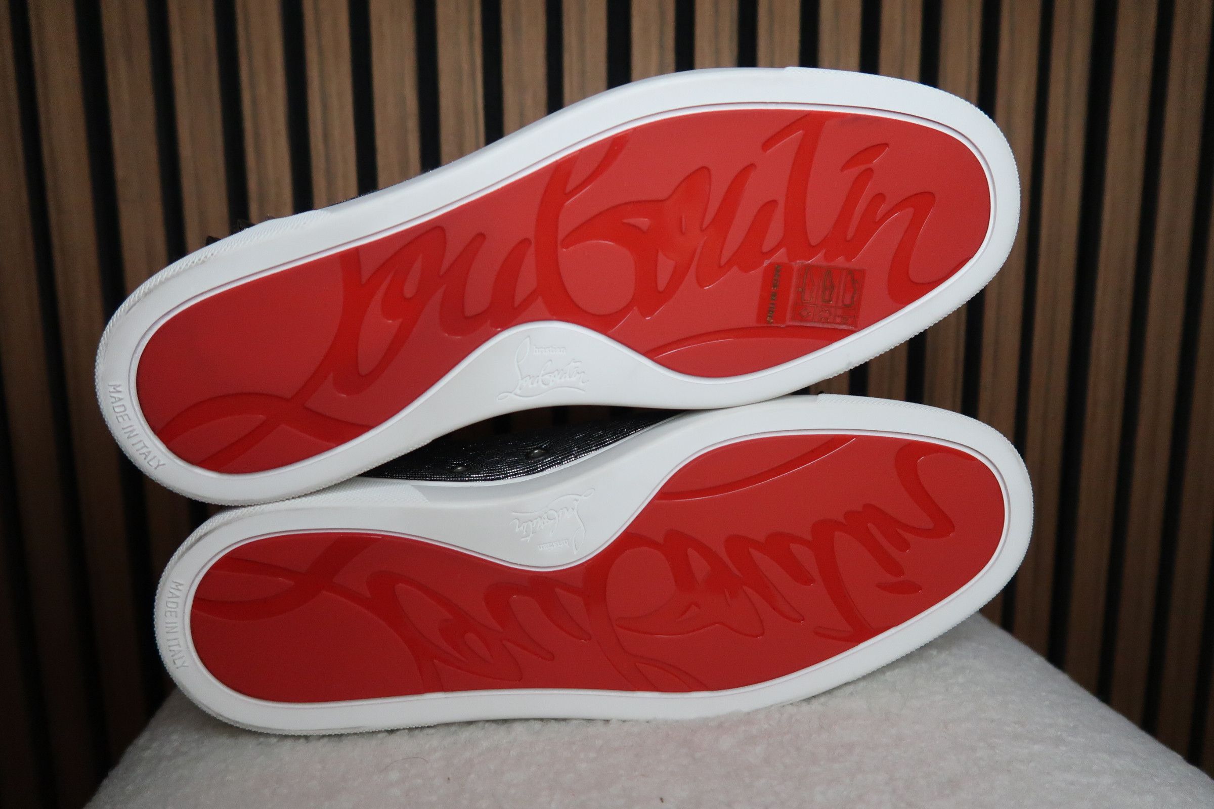 Christian Louboutin Christian Louboutin Seavaste 2 Orlato Flat Silver Black Size US 8.5 / EU 41-42 - 7 Thumbnail
