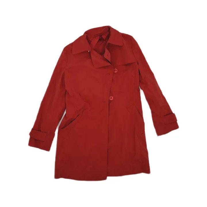 Max Mara Maxmara Casual Solid Color Single Breasted Coat 0079 Size M / US 6-8 / IT 42-44 - 1 Thumbnail