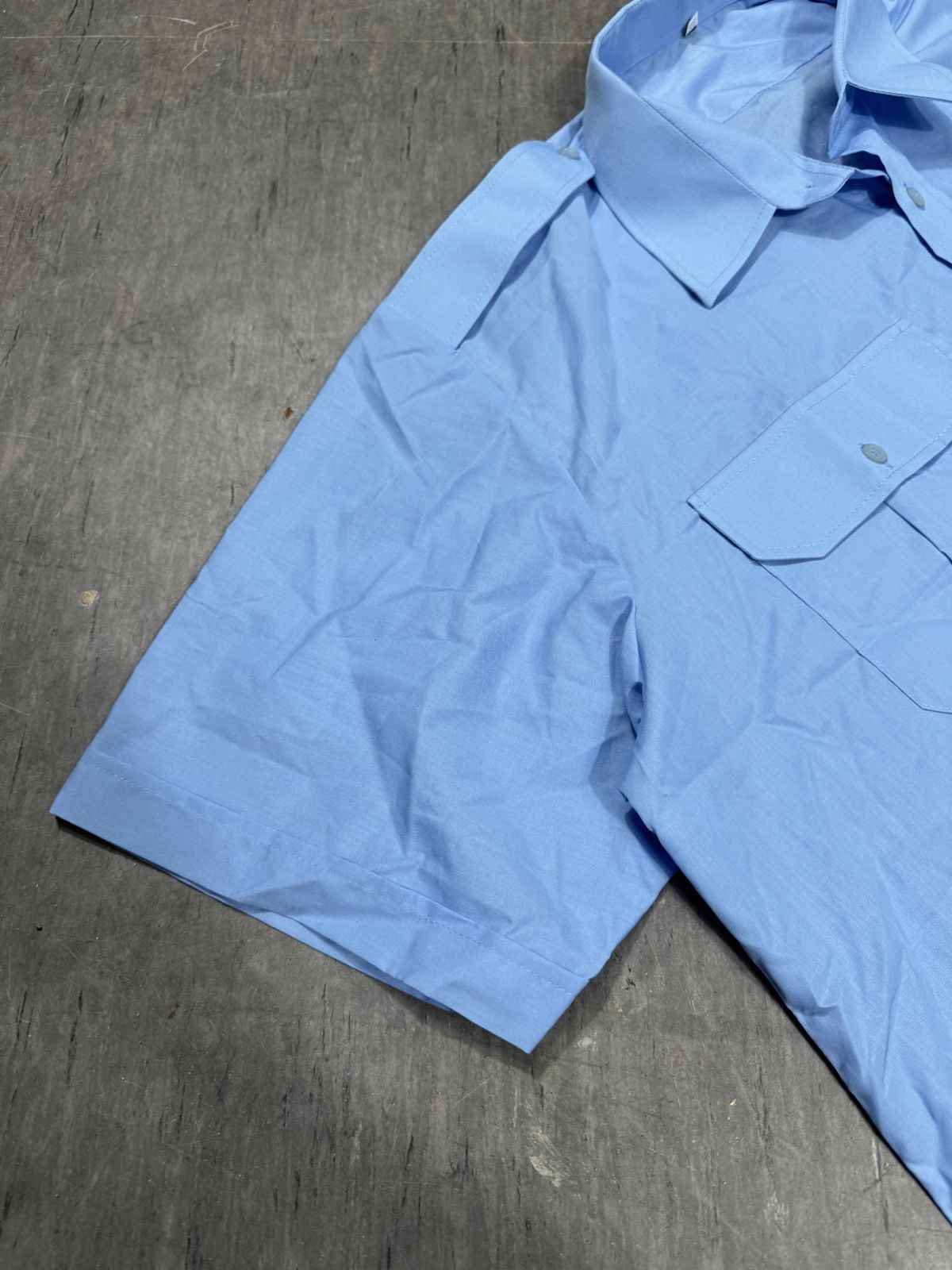 Other ᶠᵃⁿᶜʸᵍᵘʸBOXY Trashed Shirt Vintage Cropped Button Up 90s 80 Size US M / EU 48-50 / 2 - 2 Thumbnail