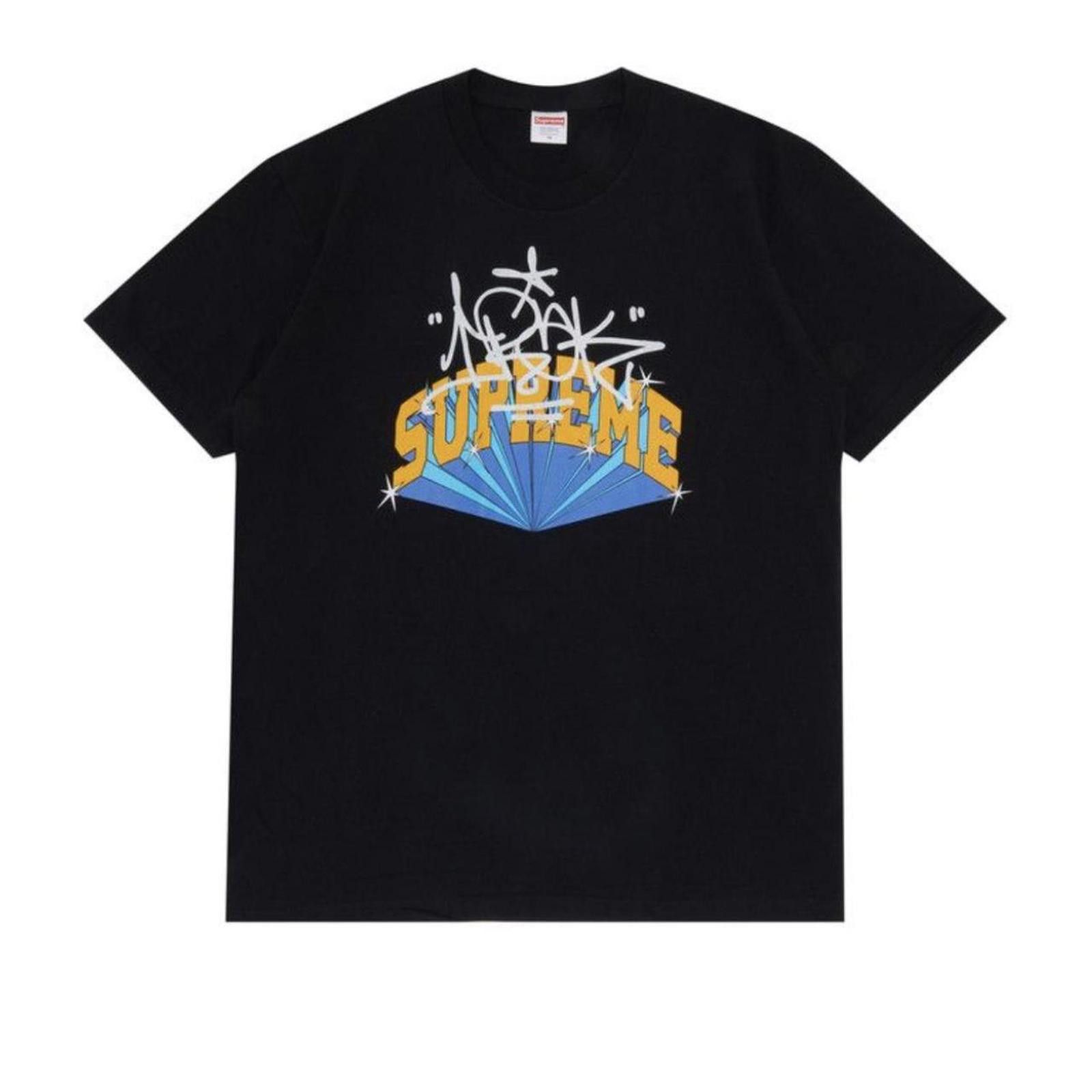 Supreme 2022 Supreme X IRAK Arc Tee 'Black' Size US XL / EU 56 / 4 - 1 Thumbnail