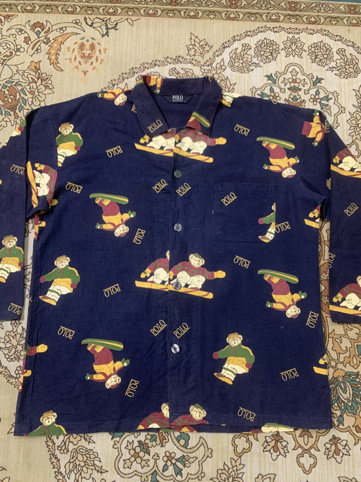 Polo Ralph Lauren POLO RALPH LAUREN BEAR FULL PEINT Size US L / EU 52-54 / 3 - 3 Thumbnail