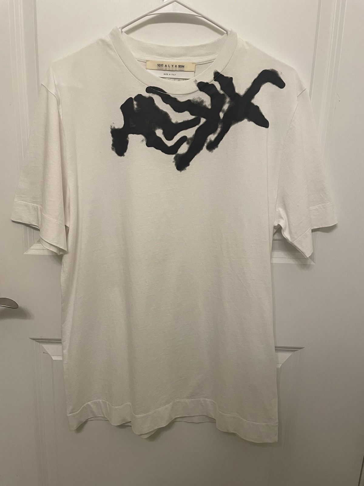 image of 1017 Alyx 9Sm Tee in White, Men's (Size Small)