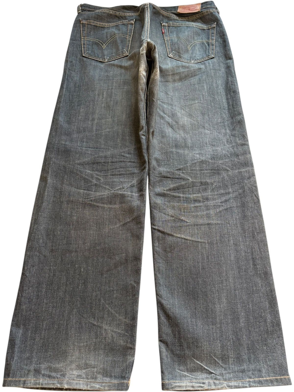 Levi's Vintage 90s Levis 503 Rusty Wash Baggy Jeans Size US 36 / EU 52 - 2 Thumbnail