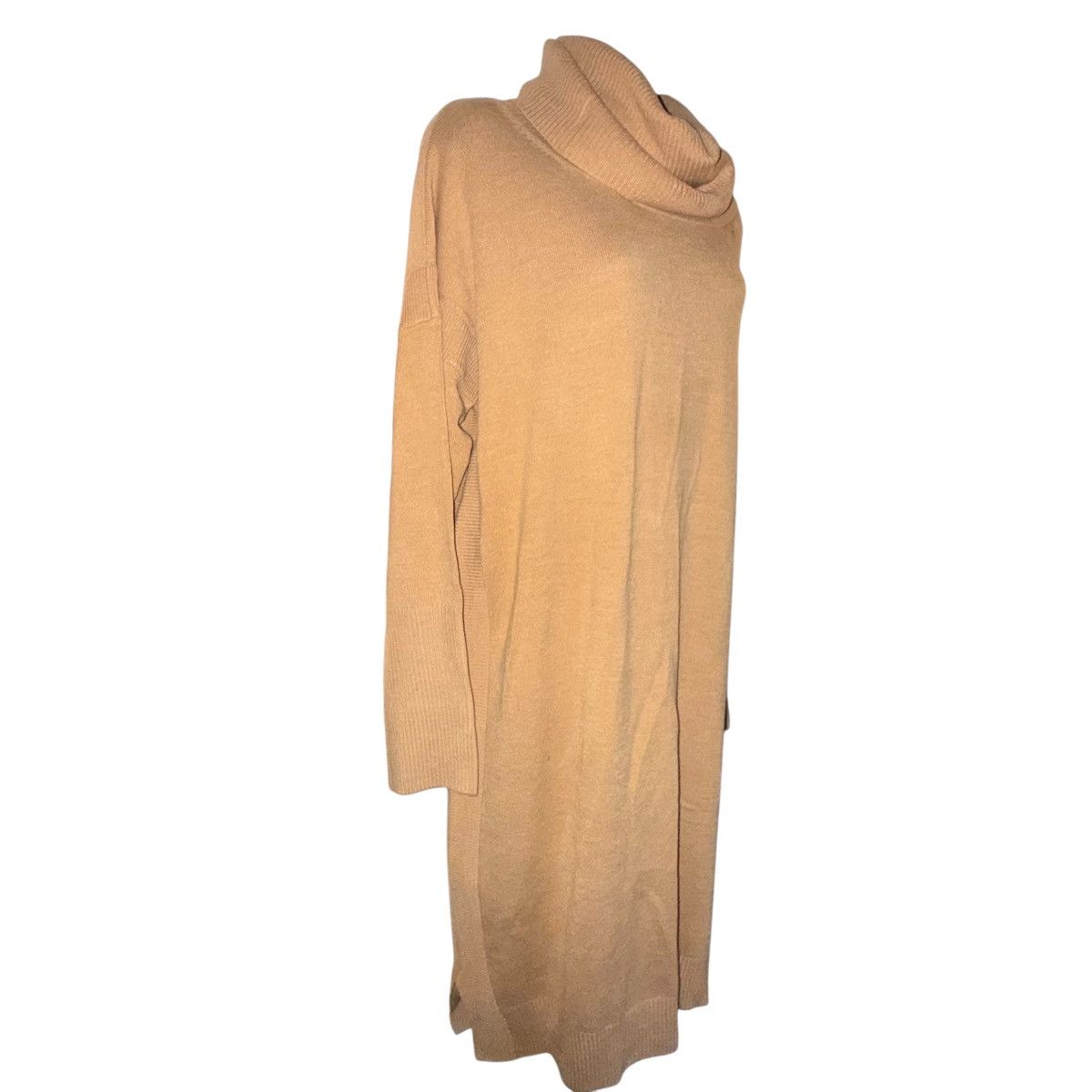 French Connection French Connection baby soft cowl neck camel sweater dress Size L / US 10 / IT 46 - 5 Thumbnail