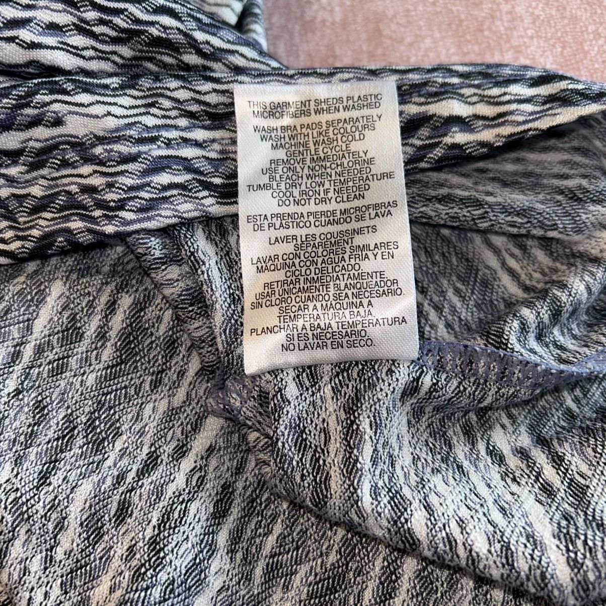 Other MPG gray white lavender racerback built in bra tennis/golf L Size L / US 10 / IT 46 - 9 Thumbnail