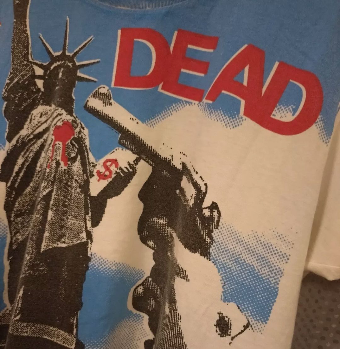 Band Tees × Vintage DEAD KENNEDY'S full print FIFTH COLUMN punk shirt Size US S / EU 44-46 / 1 - 2 Thumbnail