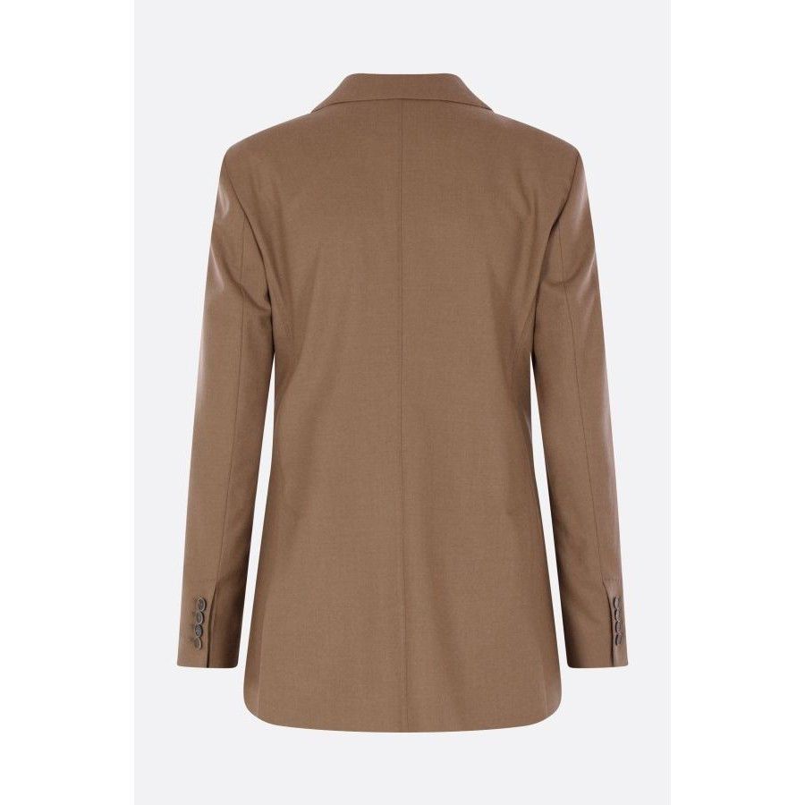 Max Mara MAX MARA Harald Brown Cashmere Double-Breasted Jacket New & Size S / US 4 / IT 40 - 2 Thumbnail