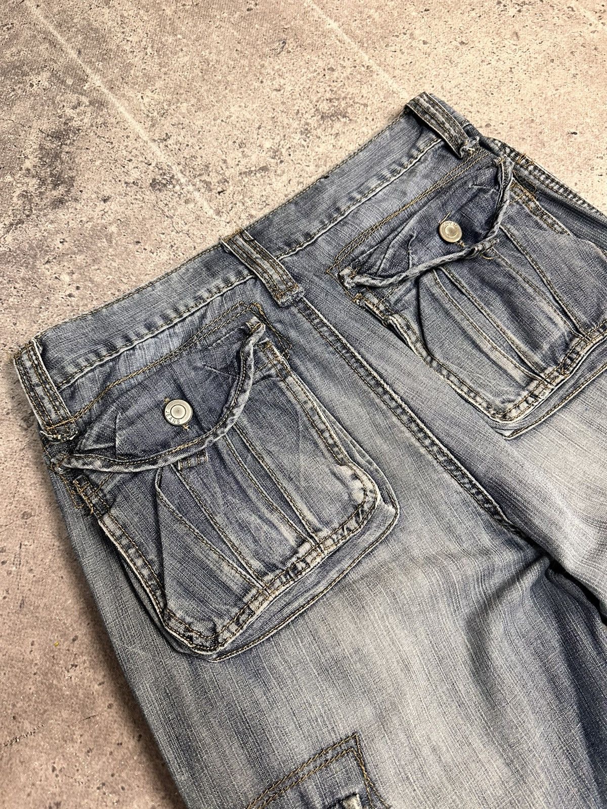If Six Was Nine LGB Baggy GOA Flare Military Style Cargo Pants Tornado Mart Size US 30 / EU 46 - 14 Thumbnail