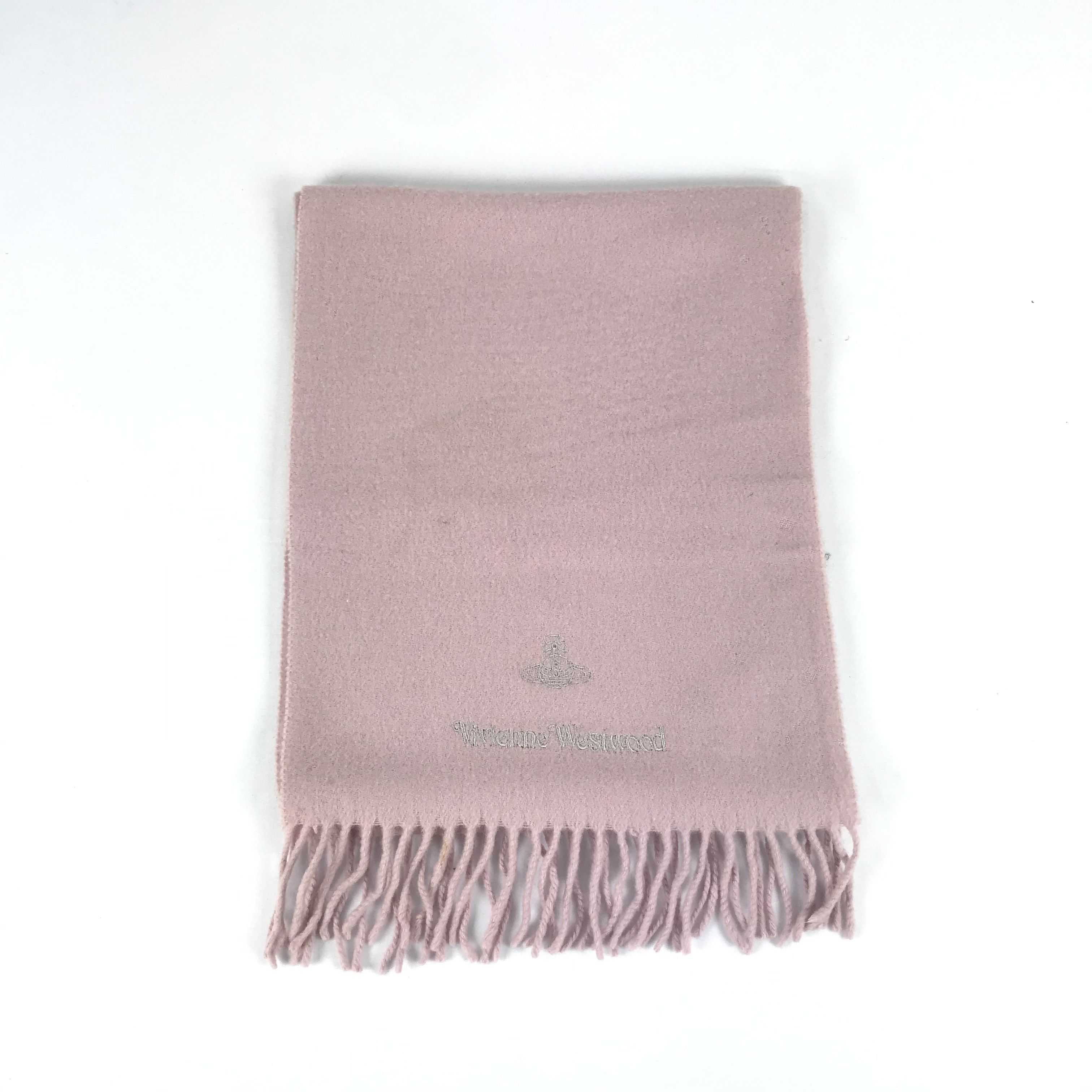 Vintage × Vivienne Westwood Vintage Vivienne Westwood Scarf Muffler Orbs Wool Scarves Size ONE SIZE - 3 Thumbnail