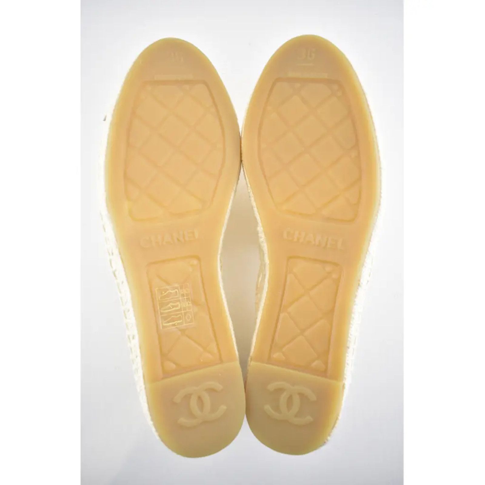 Chanel 20S Patent Leather CC Logo Espadrille Slip On Ballet Flat 36 Size US 6 / IT 36 - 12 Thumbnail
