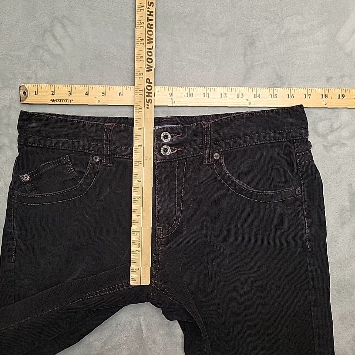 Polo Ralph Lauren Polo Jeans Company Pants Womens 10x32 Black Corduroy Chino Pants Y2K Retro Shirt? Size 32" / US 10 / IT 46 - 7 Thumbnail