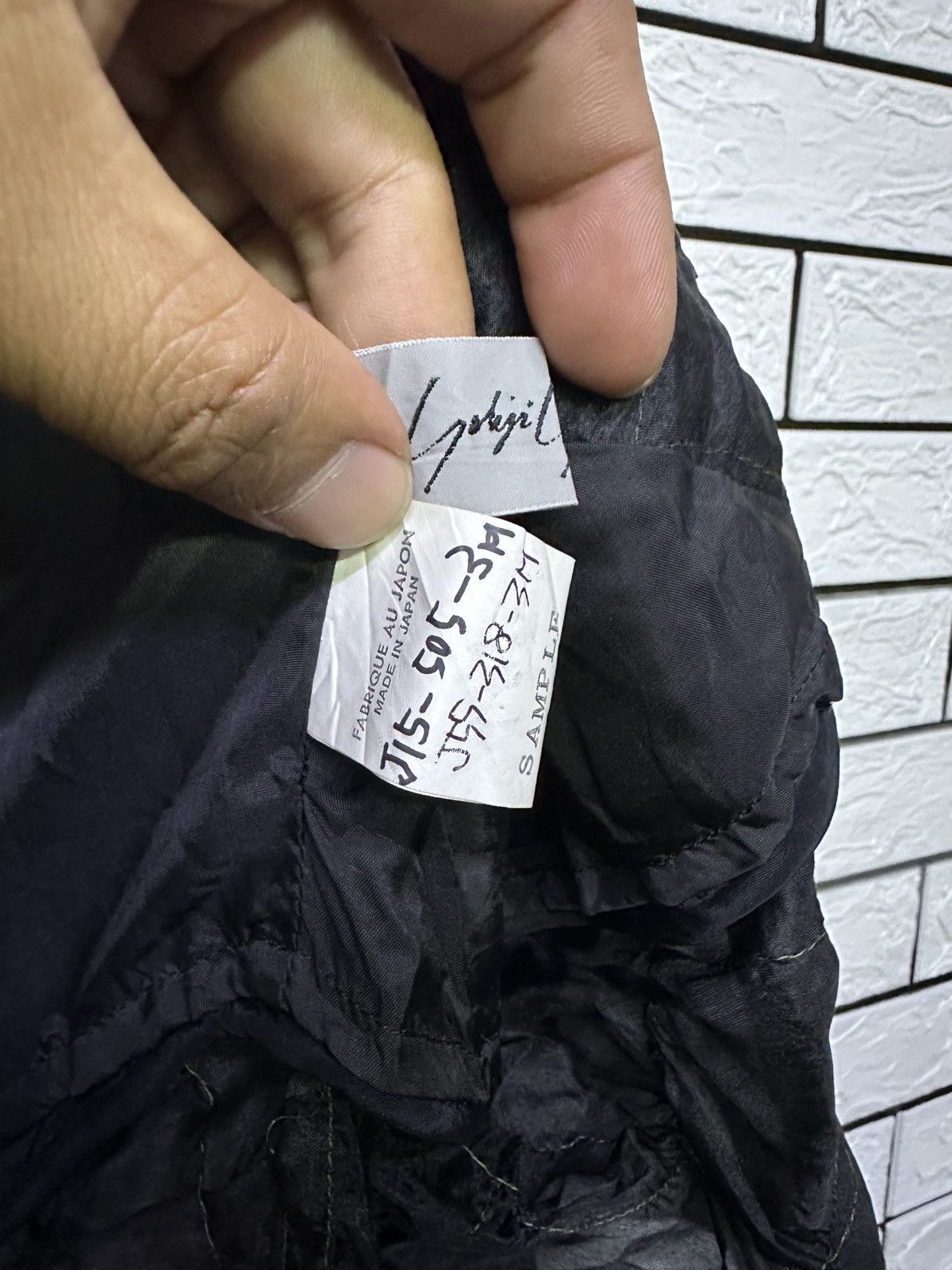 Yohji Yamamoto Vintage Yohji Yamamoto Signature Outerwear sample unit Size US M / EU 48-50 / 2 - 4 Thumbnail
