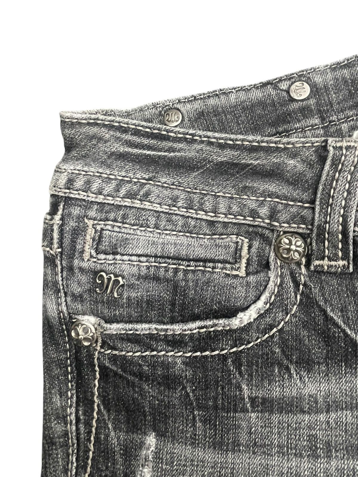 Designer × Miss Me Miss Me Skinny Distresed Denim Size 30" / US 8 / IT 44 - 7 Thumbnail