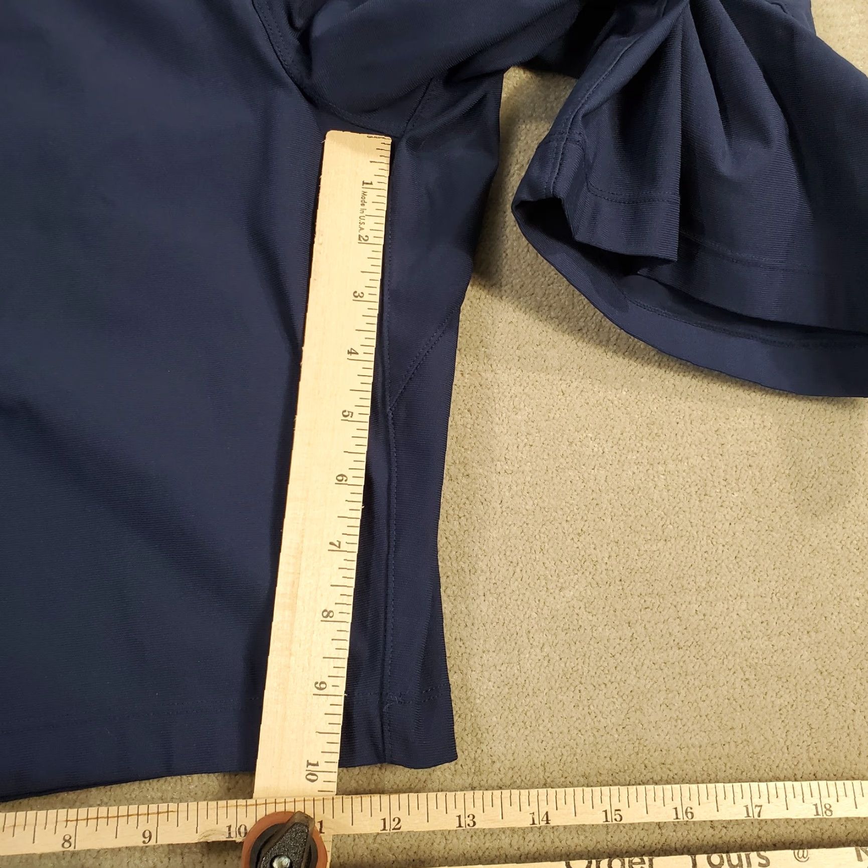 Vintage 7 Diamonds Shorts Mens 30 Blue Chinos Infinity Performance Stretch Lightweight Size US 30 / EU 46 - 5 Thumbnail