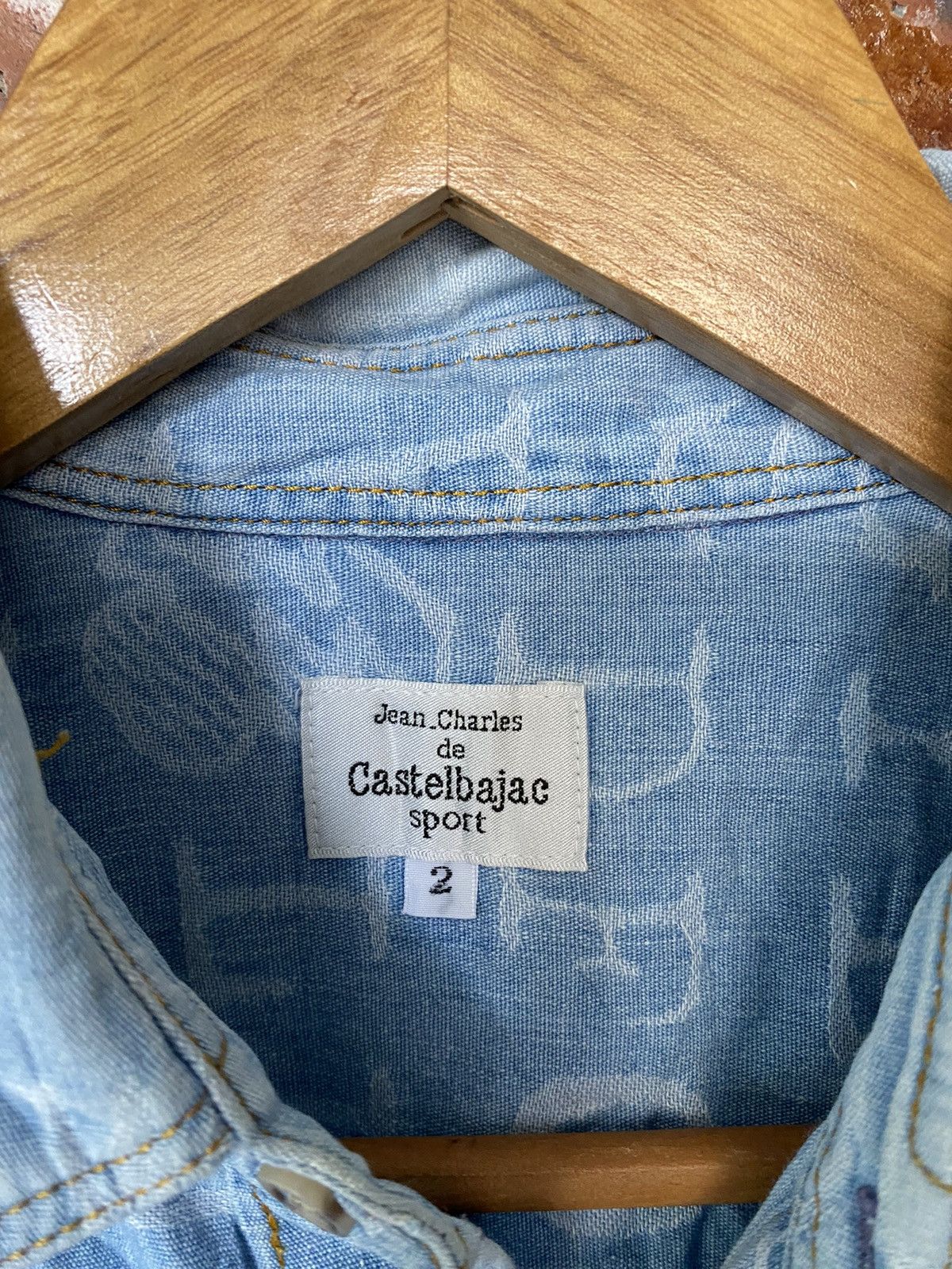 Jean Charles De Castelbajac Vtg poem and Anarchy button up Size US L / EU 52-54 / 3 - 14 Thumbnail