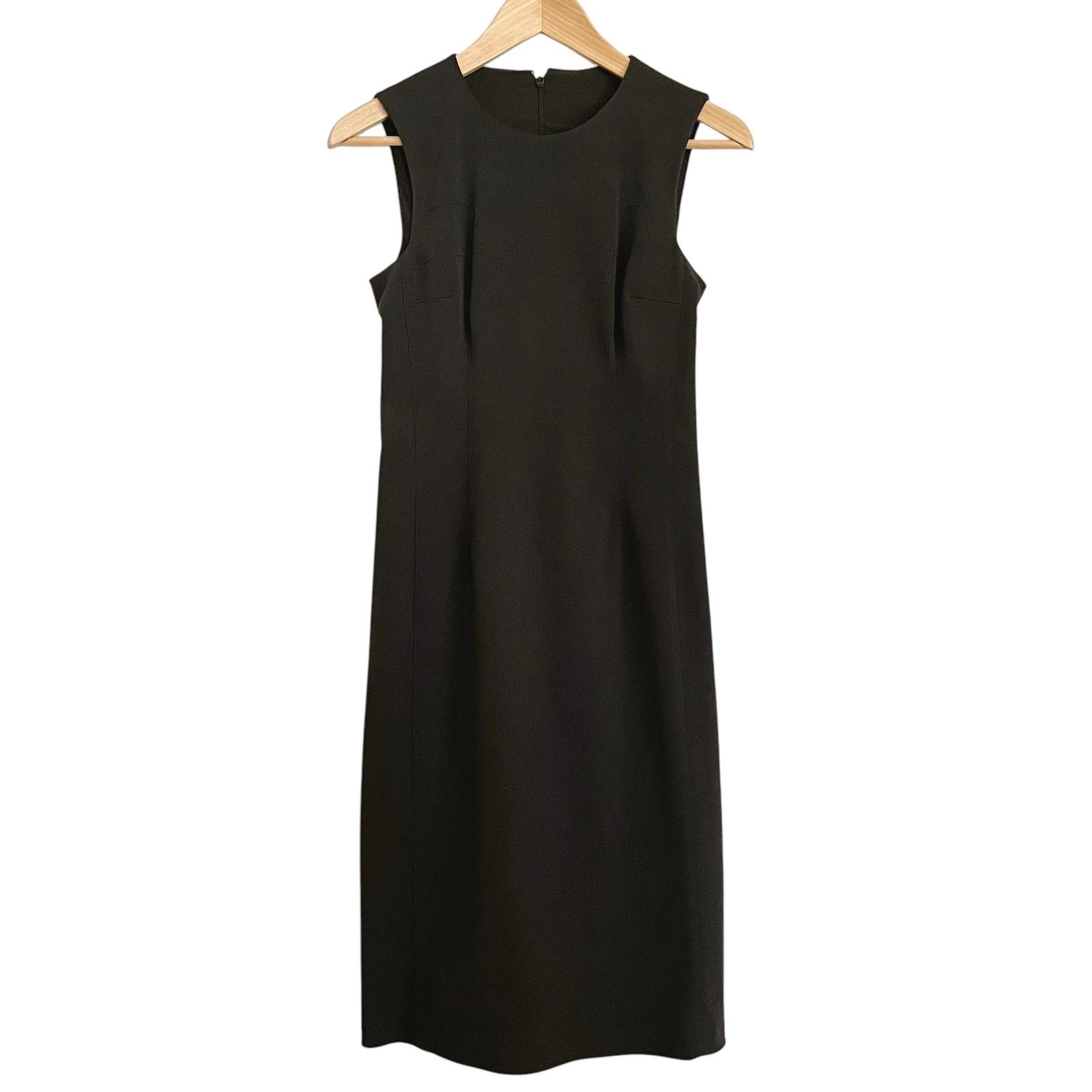 Prada × Vintage Prada Vintage Black Embroidered Knee-Length Sheath Dress Size XS / US 0-2 / IT 36-38 - 11 Thumbnail