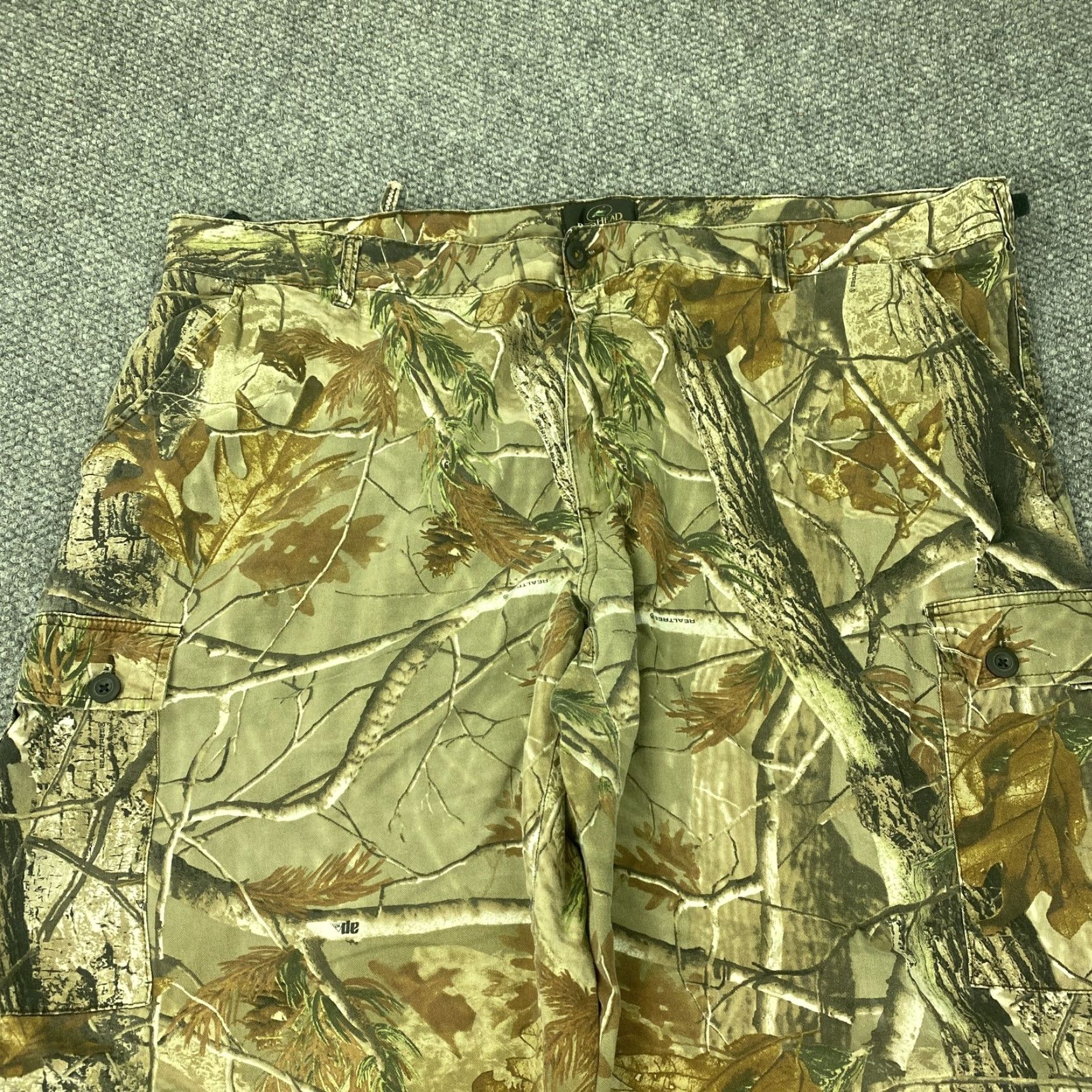 Realtree RedHead Pants Mens 3XL Camouflage Realtree Camo Cargo Hunting Fall Foliage Brown Size US 39 - 2 Thumbnail