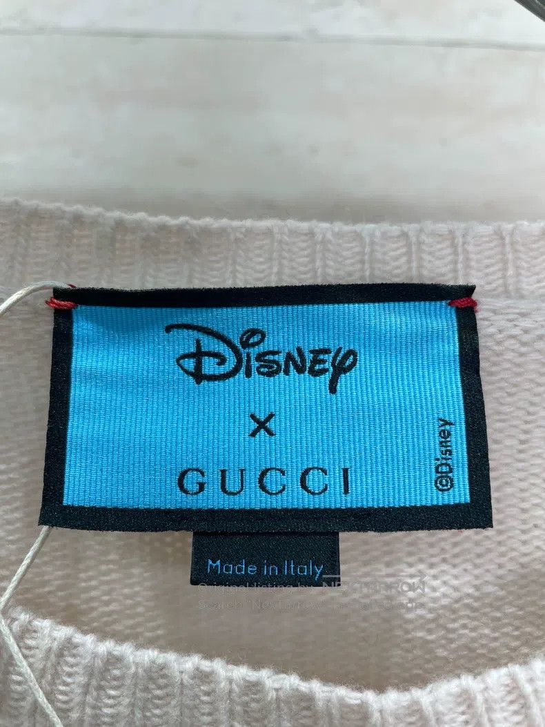 Gucci Gucci Co-branded light pink sweater Size L / US 10 / IT 46 - 4 Thumbnail