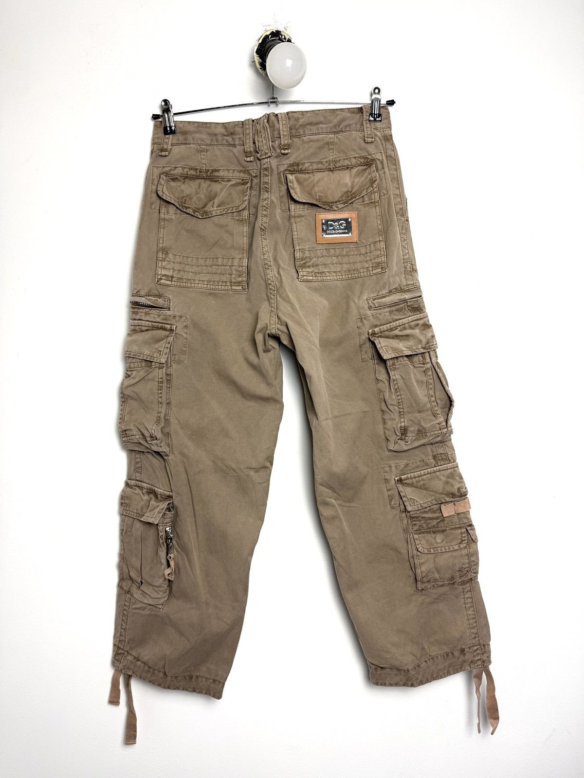 Dolce & Gabbana Dolce&Gabbana 2005 Reinforced Cropped Cargo Pants Size US 32 / EU 48 - 2 Thumbnail