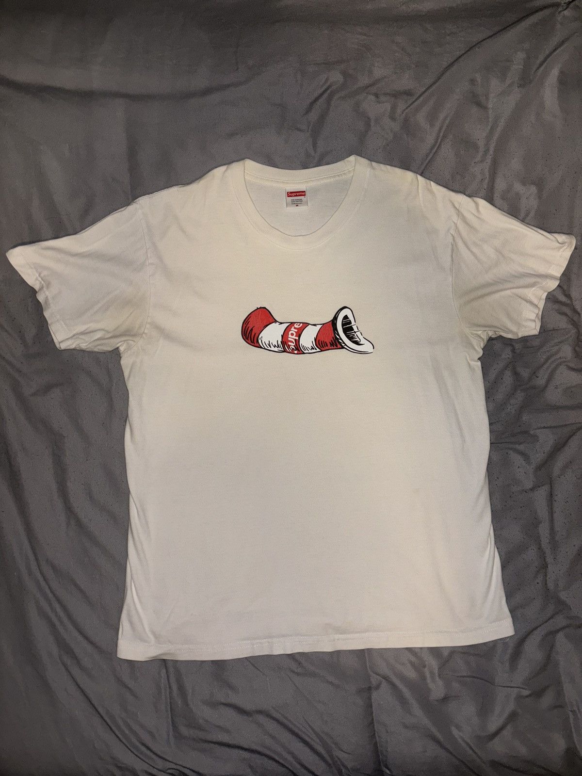 Supreme Supreme Cat in the Hat Tee (FW18) | Grailed