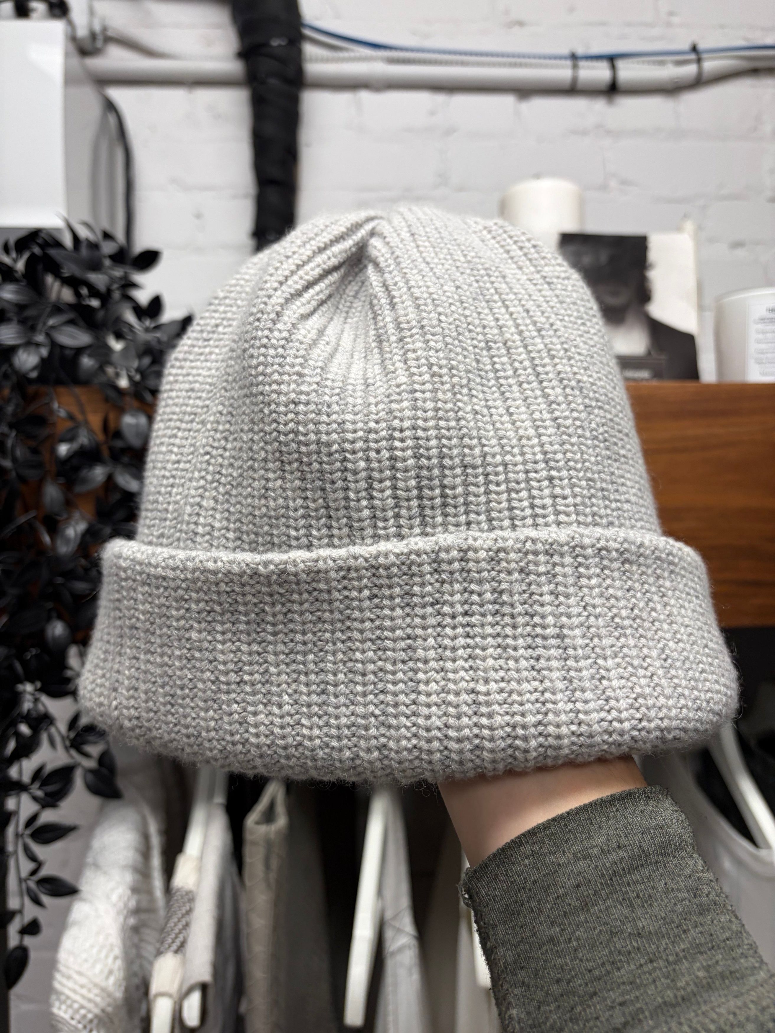 Chrome Hearts Chrome Hearts Lambskin Leather ‘Star Patch’ Cashmere Beanie Size ONE SIZE - 3 Thumbnail