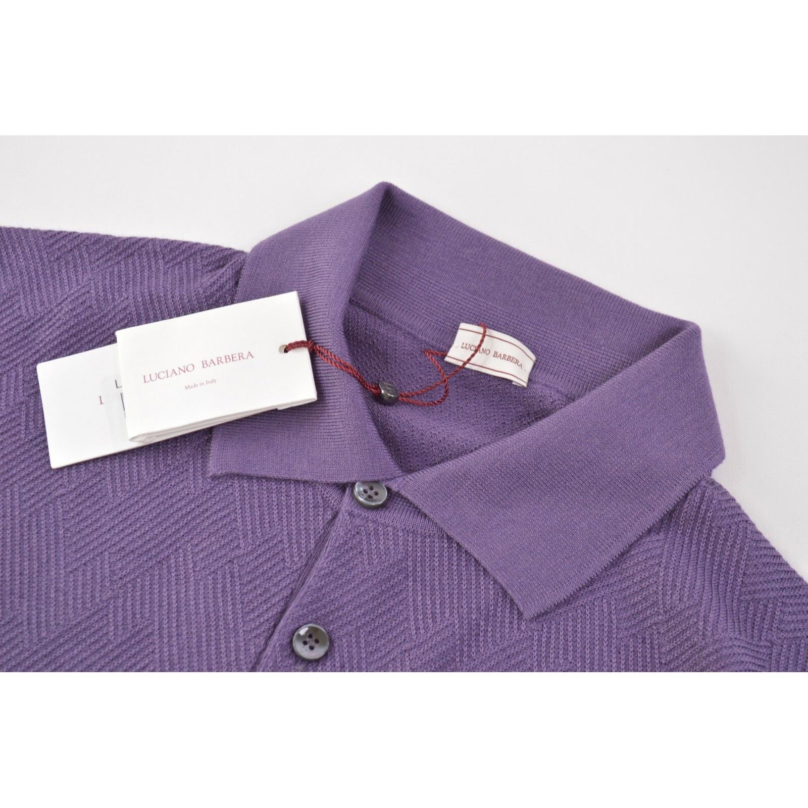 Luciano Barbera Luciano Barbera Sweater Size US S in Purple Size US S / EU 44-46 / 1 - 1 Thumbnail
