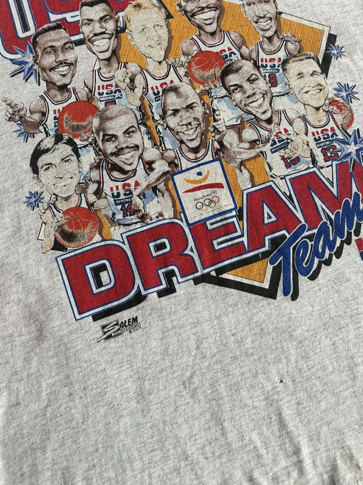Vintage Dream Team 1992 Salem tee Size US M / EU 48-50 / 2 - 4 Thumbnail