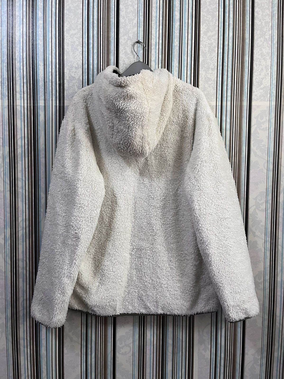 Quiksilver Quilted Fleece reversible hood radical paradise #E5 Size US L / EU 52-54 / 3 - 8 Thumbnail