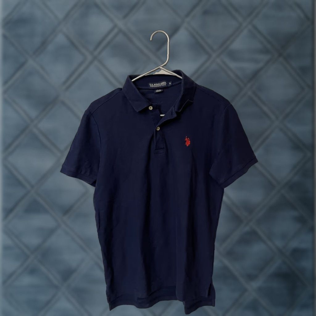 U.S. Polo Assn. U.S. Polo Assn. Performance Pique Navy Blue Small Men's Short Sleeve Polo Shirt Size US S / EU 44-46 / 1 - 1 Thumbnail