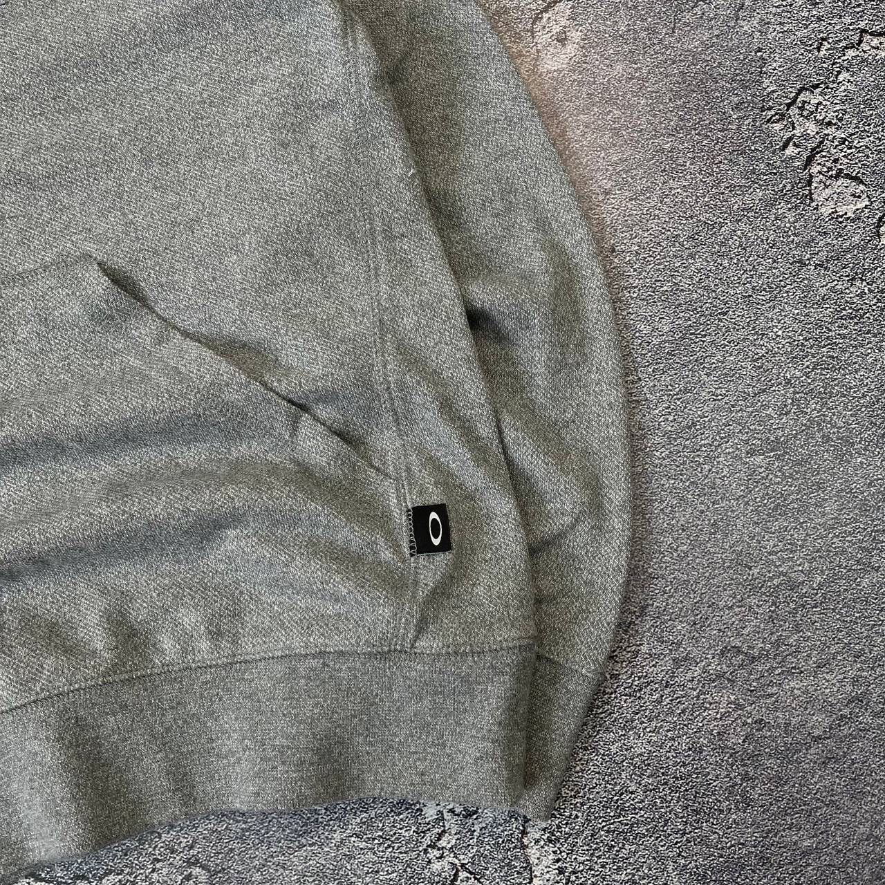 Oakley CRAZY Y2K Vintage Grey Oakley Software Big Logo Hoodie Size US L / EU 52-54 / 3 - 12 Thumbnail