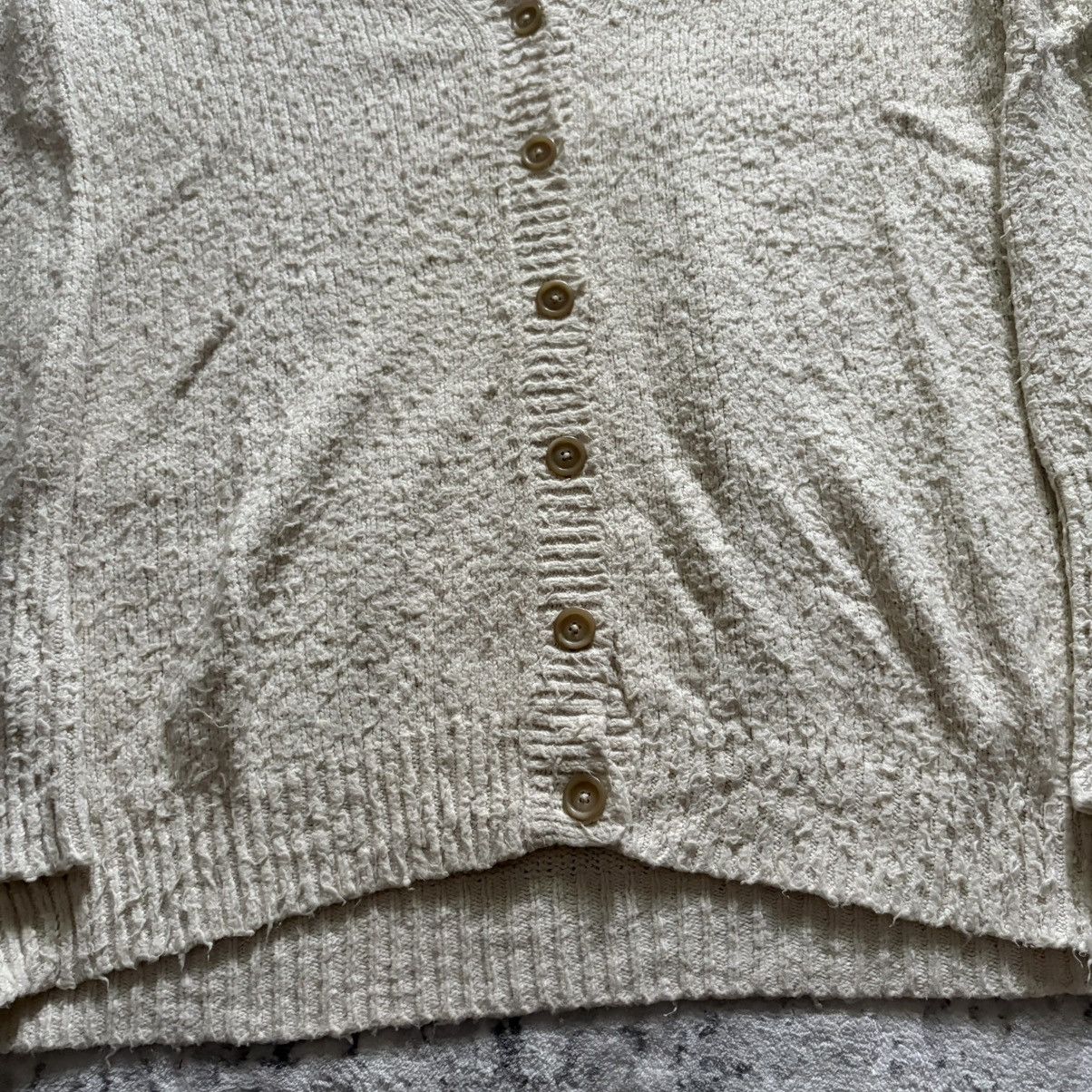 Maison Margiela Maison Margiela Knit Cardigan Sweater Cream Size US XL / EU 56 / 4 - 2 Thumbnail