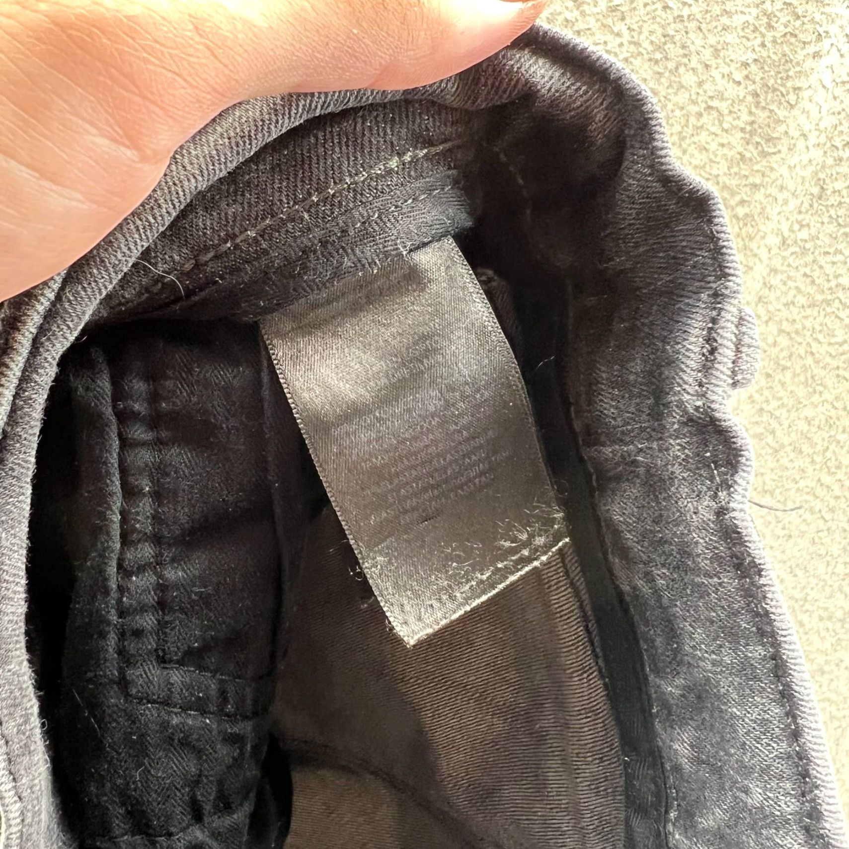 Polo Ralph Lauren Polo Ralph Lauren Jeans Men 36 Black Gray Straight Denim Pants VTG 5-Pocket Design Size US M / EU 48-50 / 2 - 7 Thumbnail