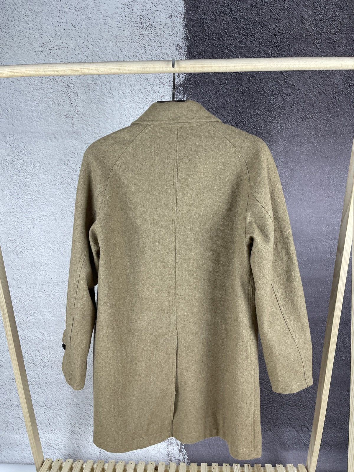 Head Porter Head Porter Plus beige single breasted wool coat size L Size US L / EU 52-54 / 3 - 16 Thumbnail