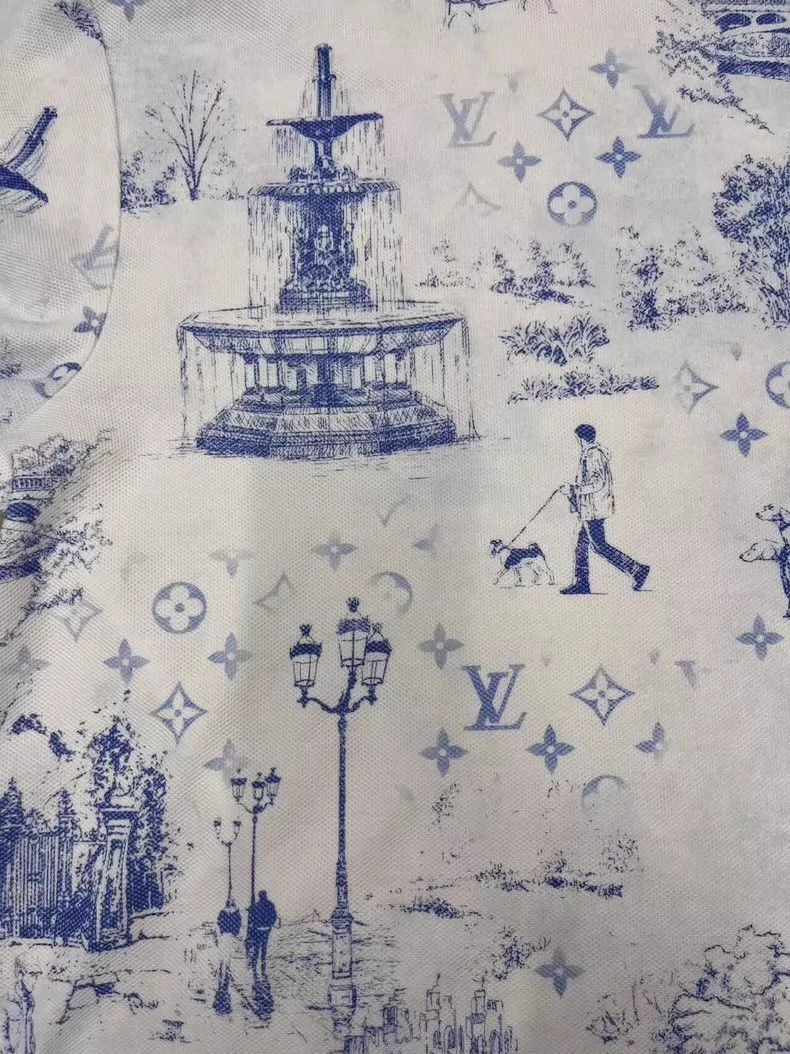 Louis Vuitton Louis Vuitton Cotton printed short sleeve T-shirt Size US L / EU 52-54 / 3 - 3 Thumbnail
