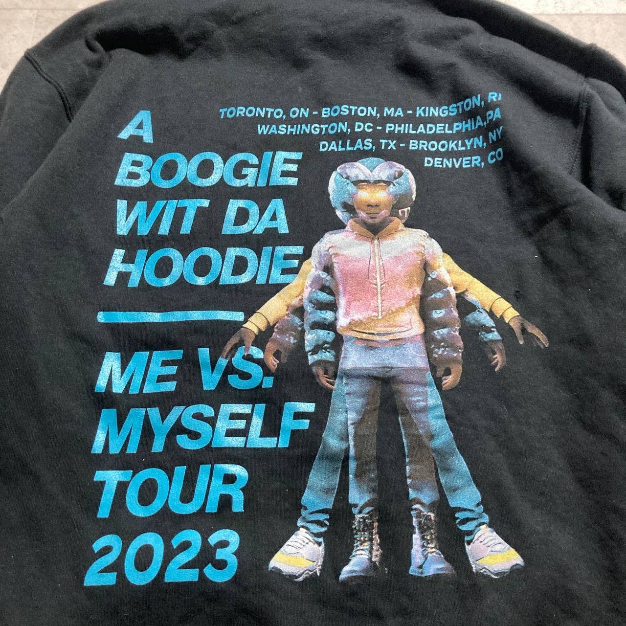 Rap Tees A Boogie Wit Da Hoodie Rap Hip Hop Tour Hoodie Size US M / EU 48-50 / 2 - 9 Thumbnail