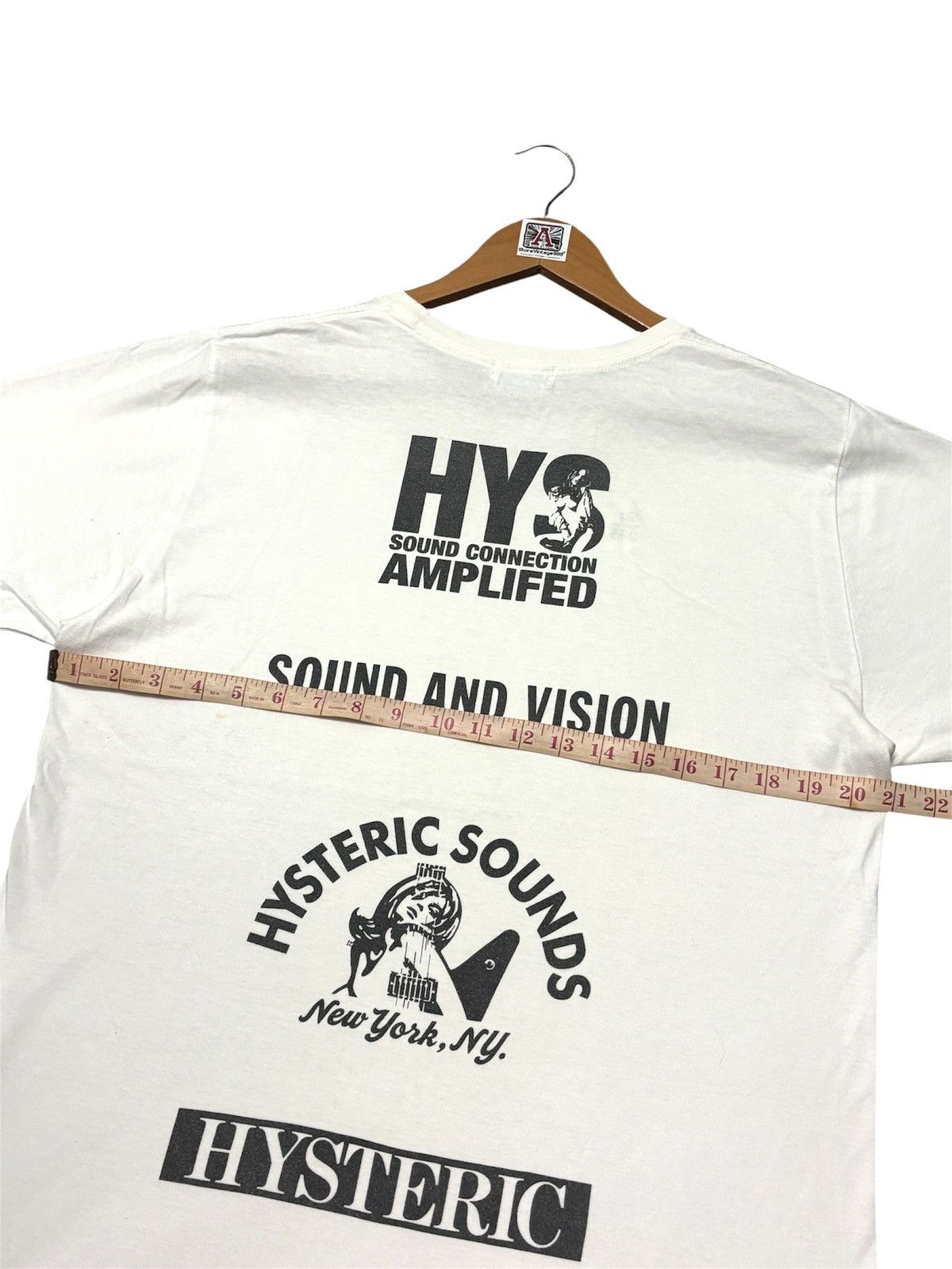 Hysteric Glamour 💸BINDING OFFER💸HYSTERIC GLAMOUR “SOUND AND VISION TEE💥 Size US M / EU 48-50 / 2 - 8 Thumbnail