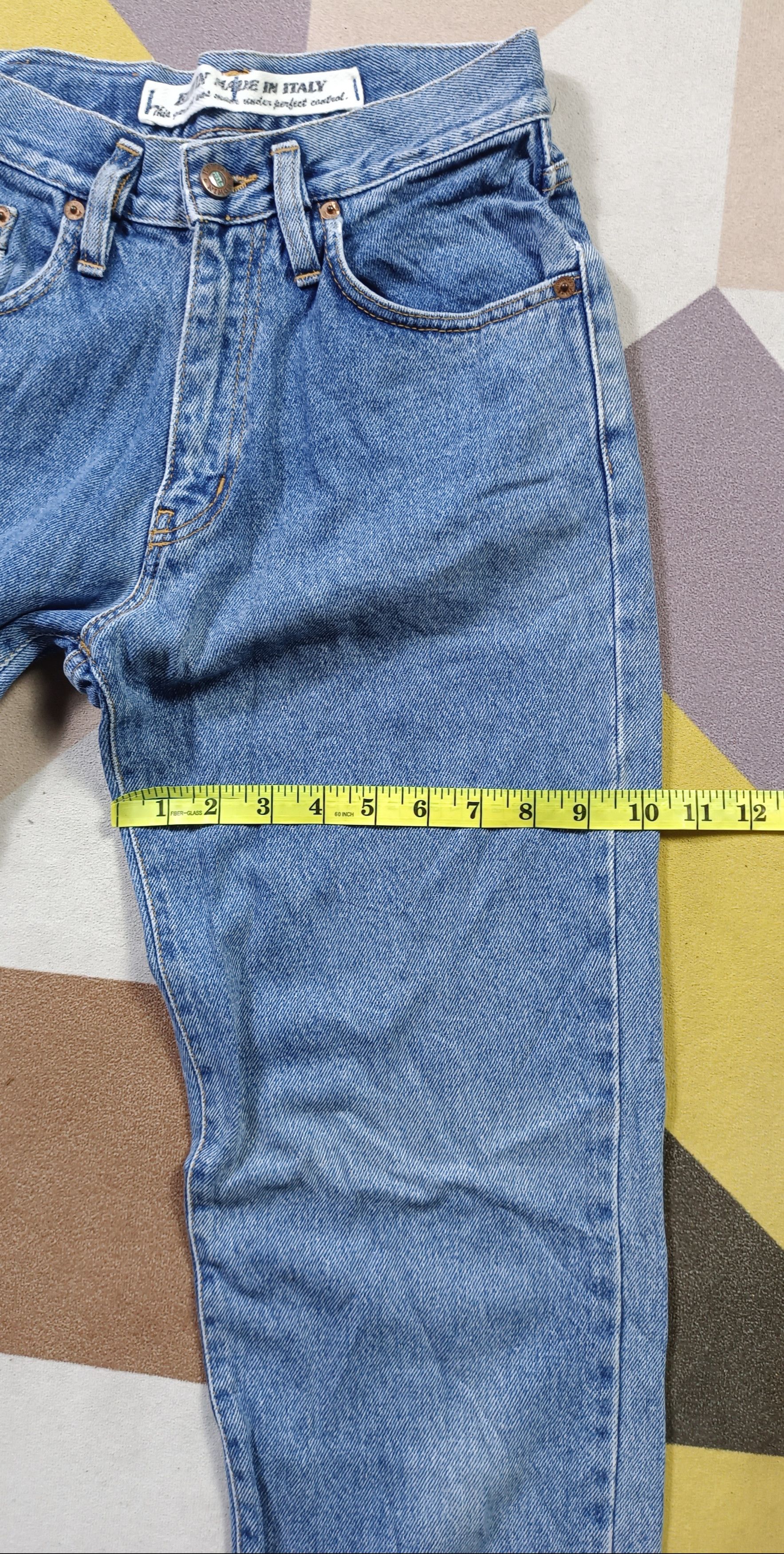 Edwin × Vintage Vintage💥 EDWIN made in Italy Distressed Jeans Size US 27 - 21 Thumbnail