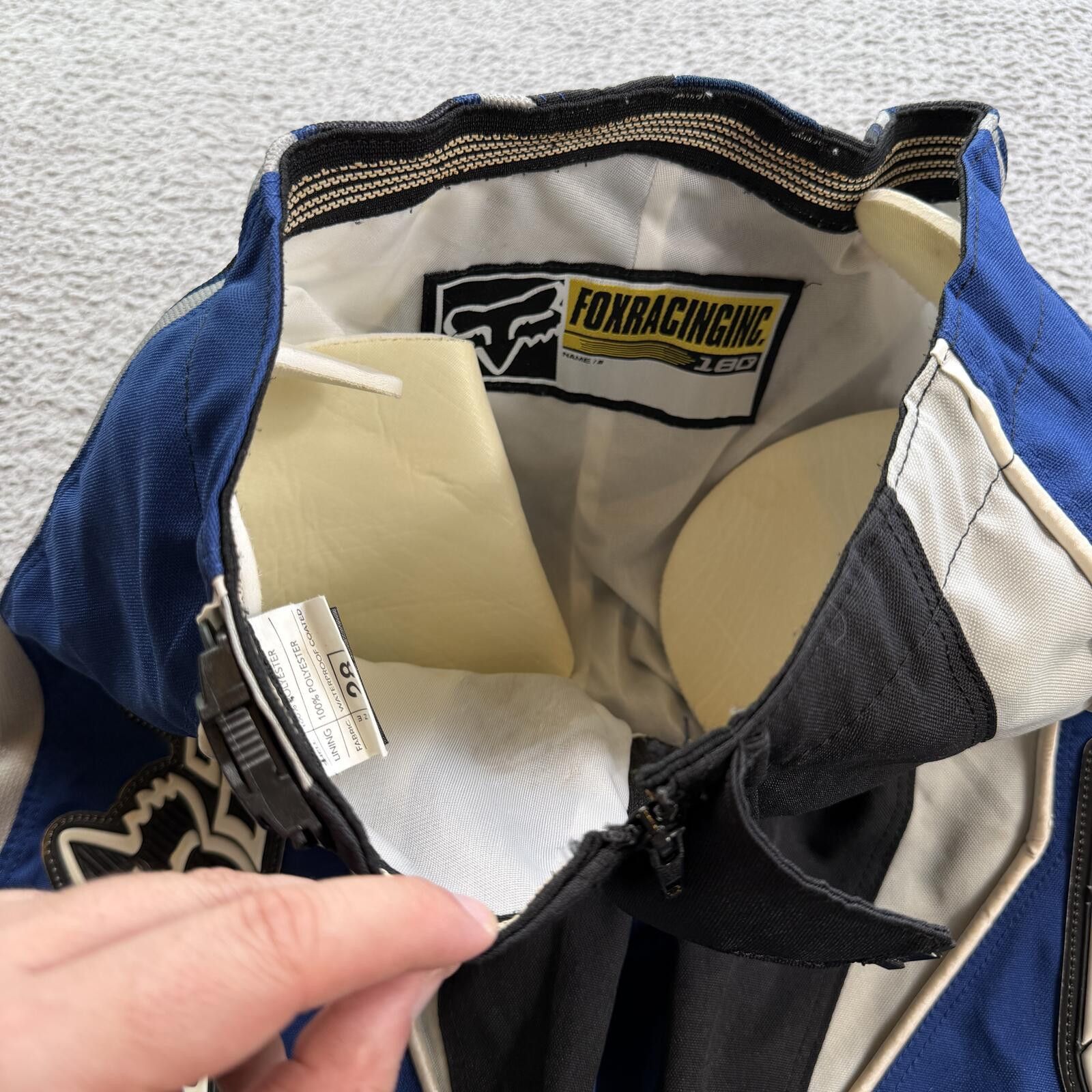 Fox Racing Fox Racing 180 Motocross Pants Blue Riding Gear Mens 28 MX Size US 28 / EU 44 - 11 Thumbnail