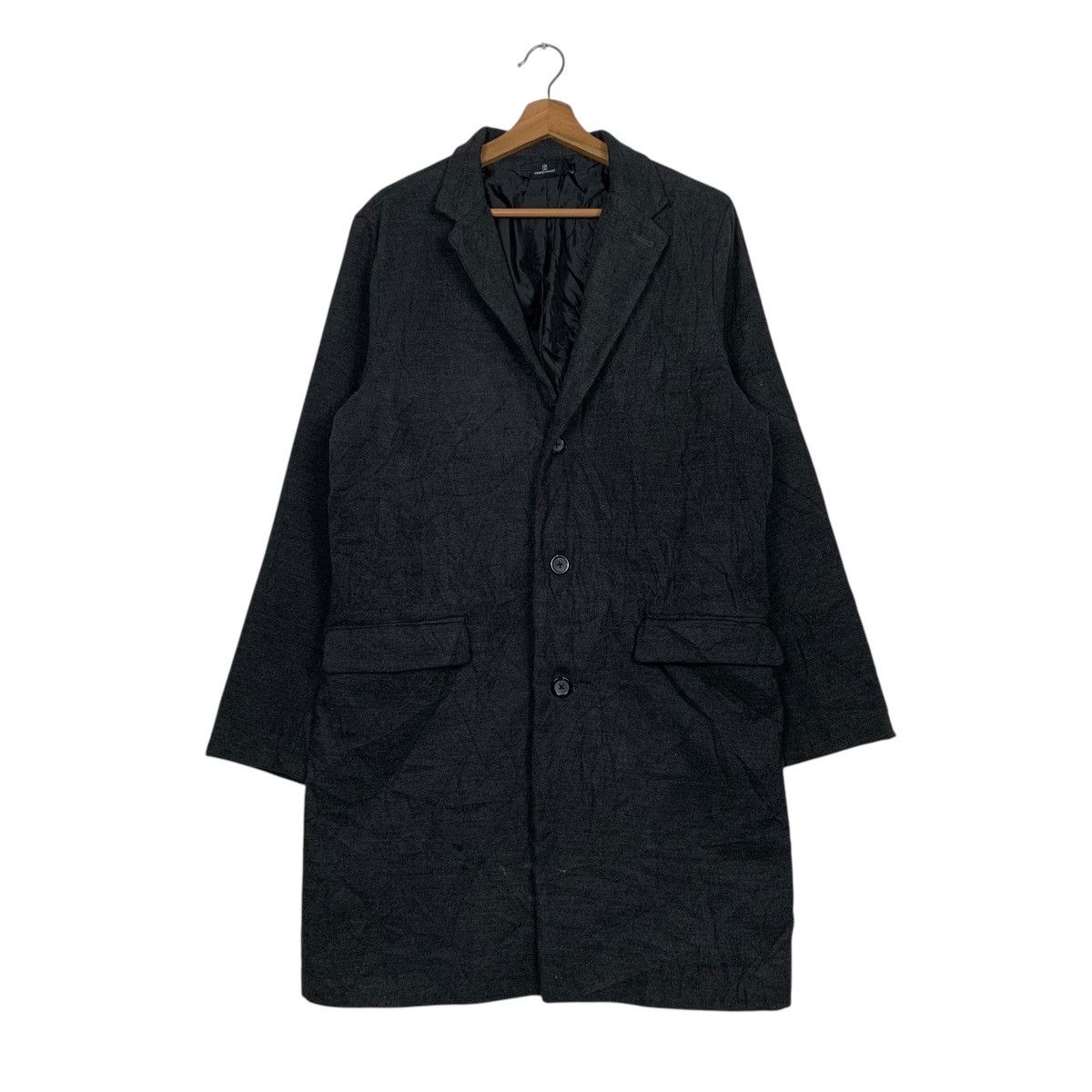 Japanese Brand Japanese Brand Monomart Black Coat Size US L / EU 52-54 / 3 - 1 Thumbnail