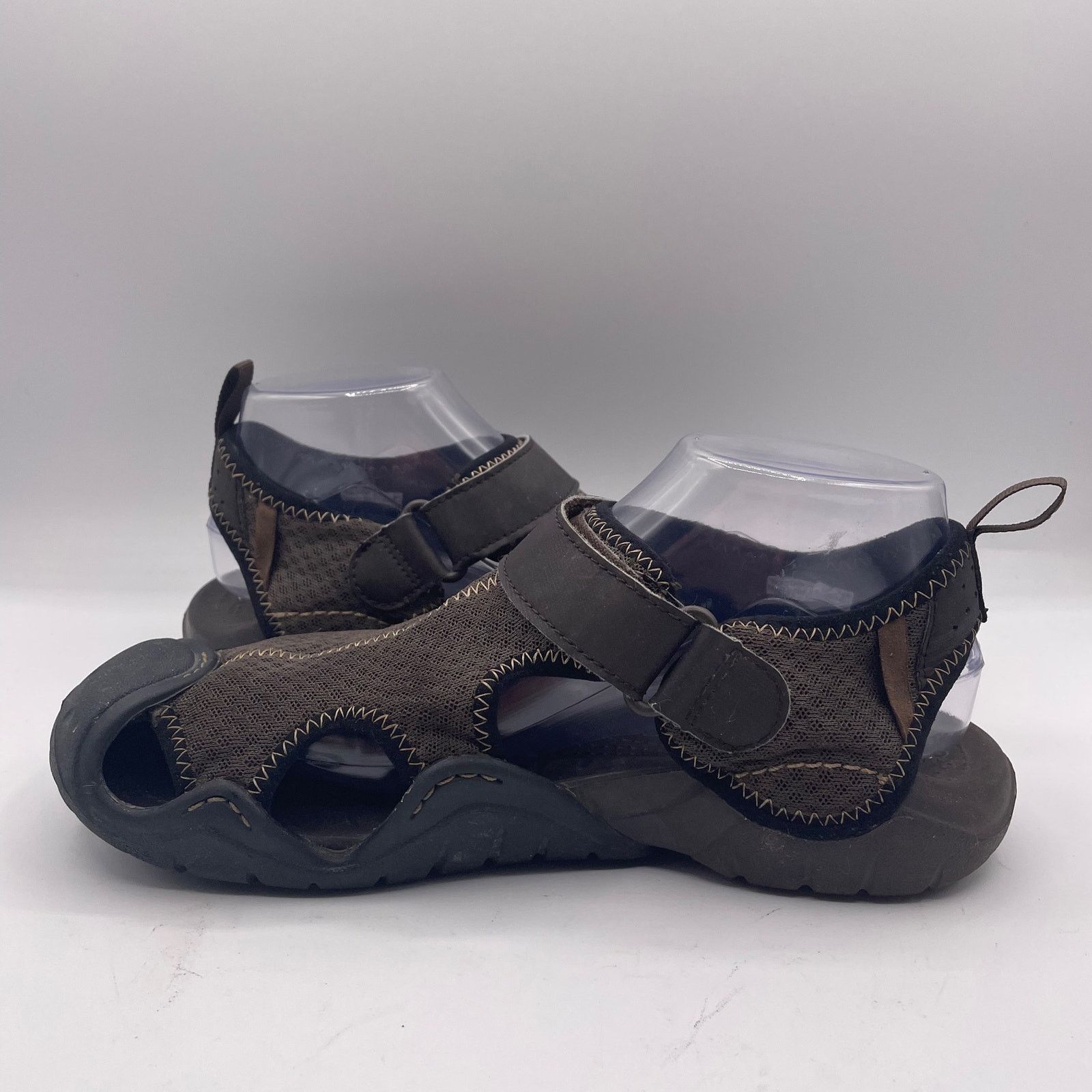 Crocs Crocs Swiftwater Mesh Sandals Water Brown Mens 8 Size US 8 / EU 41 - 6 Thumbnail