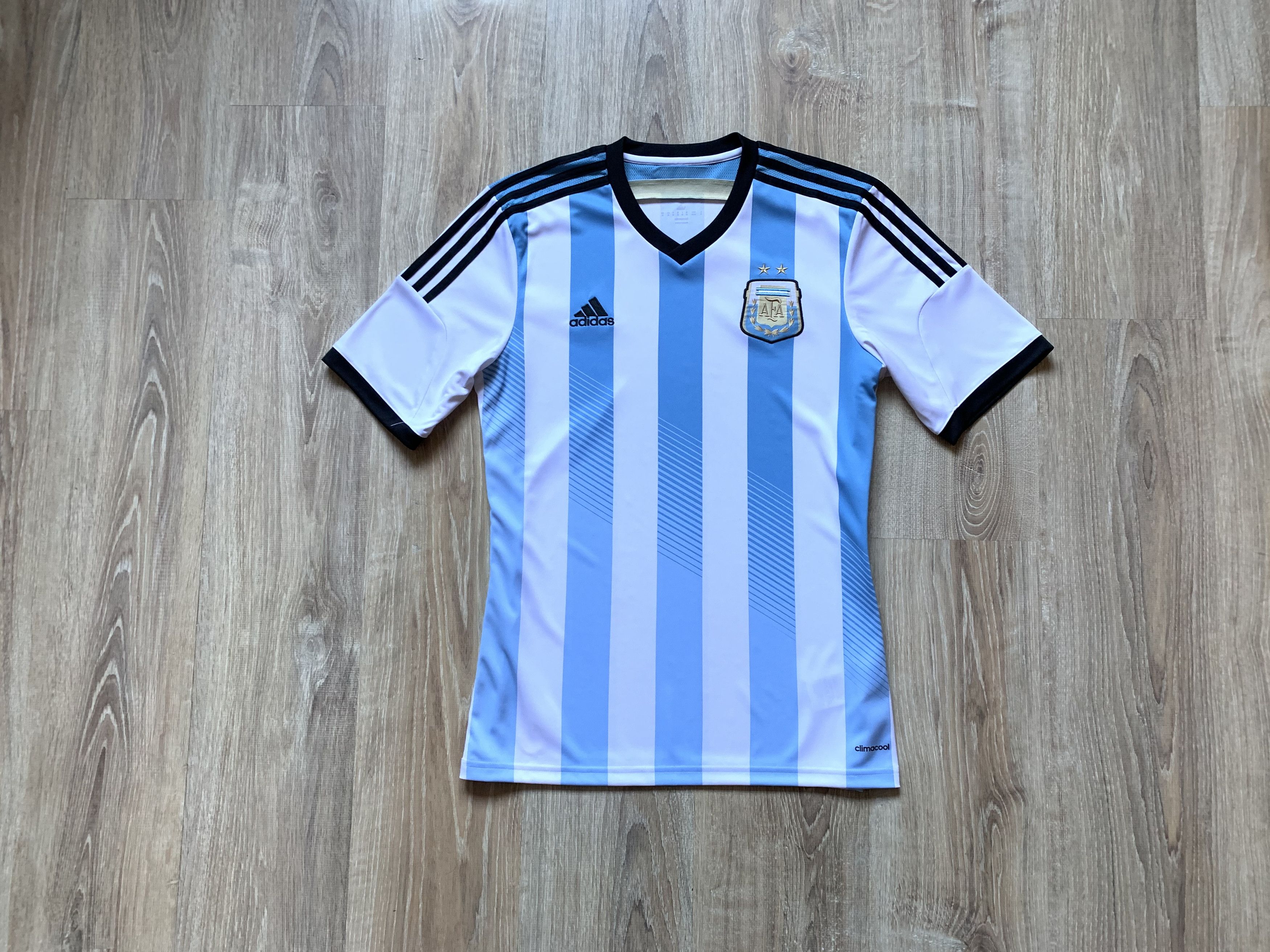 Adidas × Vintage Vintage Adidas Argentina Football Shirt 2013 Size US M / EU 48-50 / 2 - 3 Thumbnail