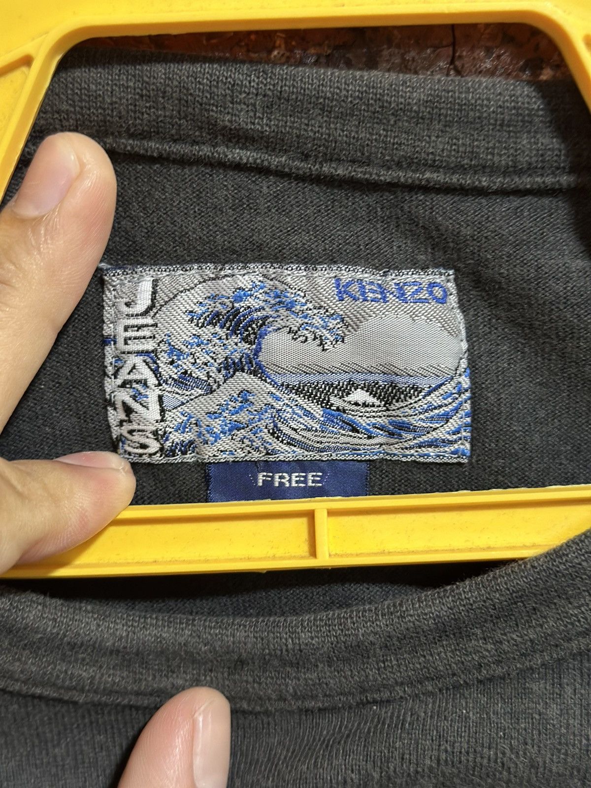 Kenzo × Vintage Vintage Kenza Jeans Faded Tee Size US M / EU 48-50 / 2 - 5 Thumbnail