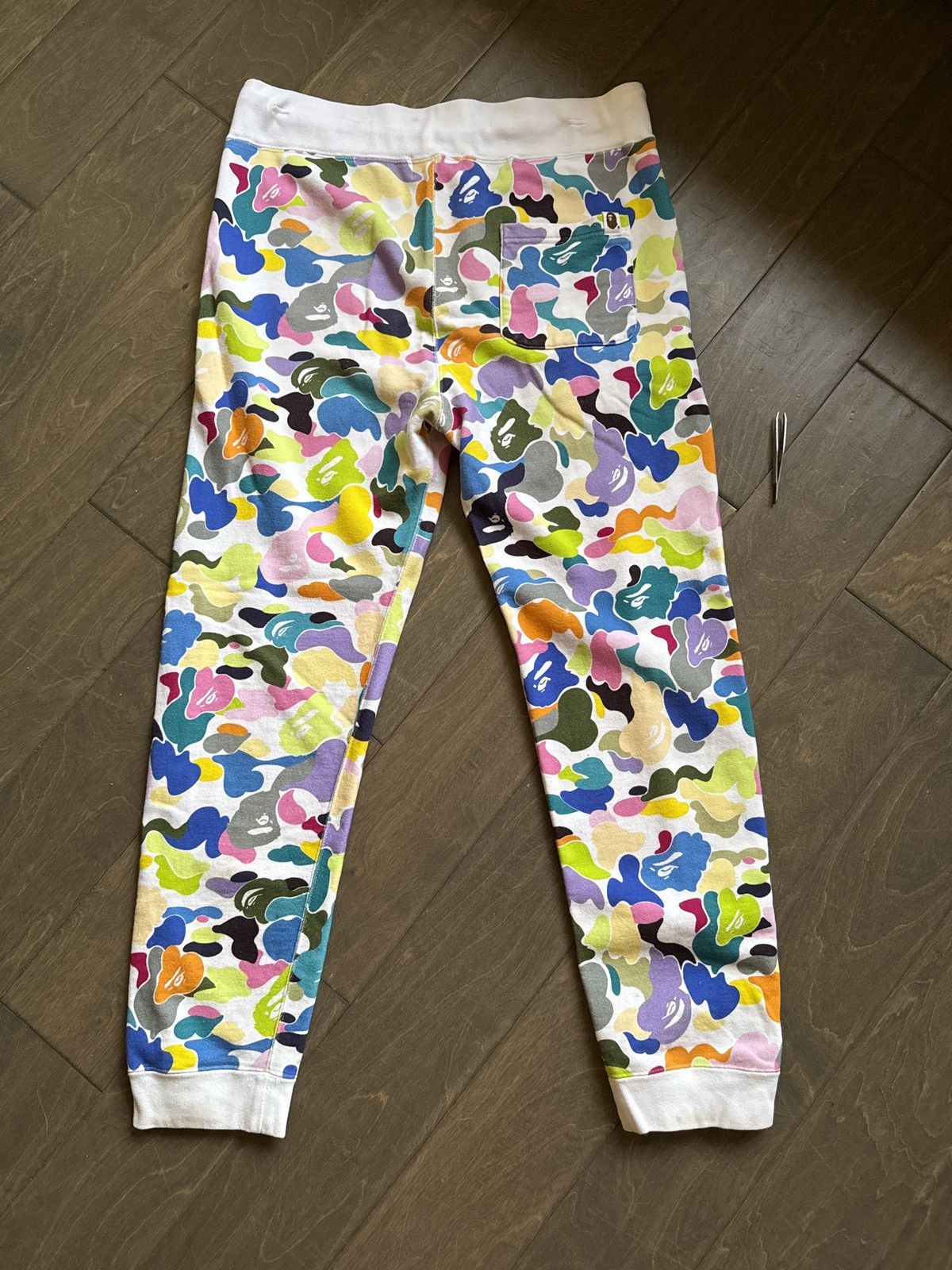 Bape Bape multi camo sweat pants Size US 32 / EU 48 - 2 Thumbnail