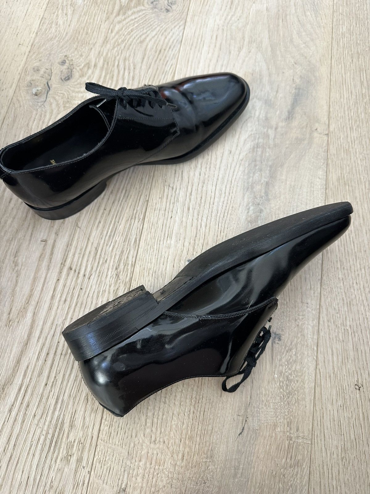 Saint Laurent Paris Saint Laurent Army Derby Size 38.5 Size US 8.5 / IT 38.5 - 5 Thumbnail