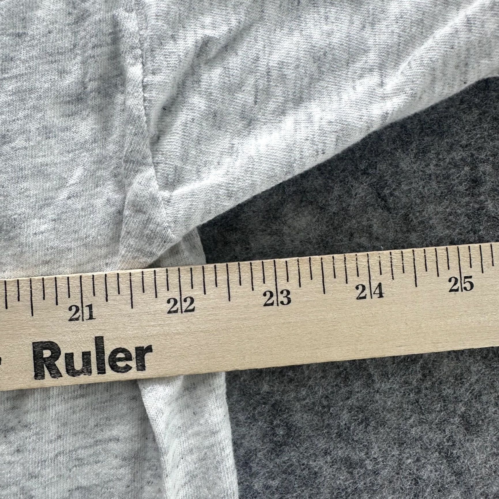 Fruit Of The Loom VINTAGE Fruit of the Loom Shirt Mens XL Gray Heather Single Stitch Made USA 90s Size US XL / EU 56 / 4 - 5 Thumbnail