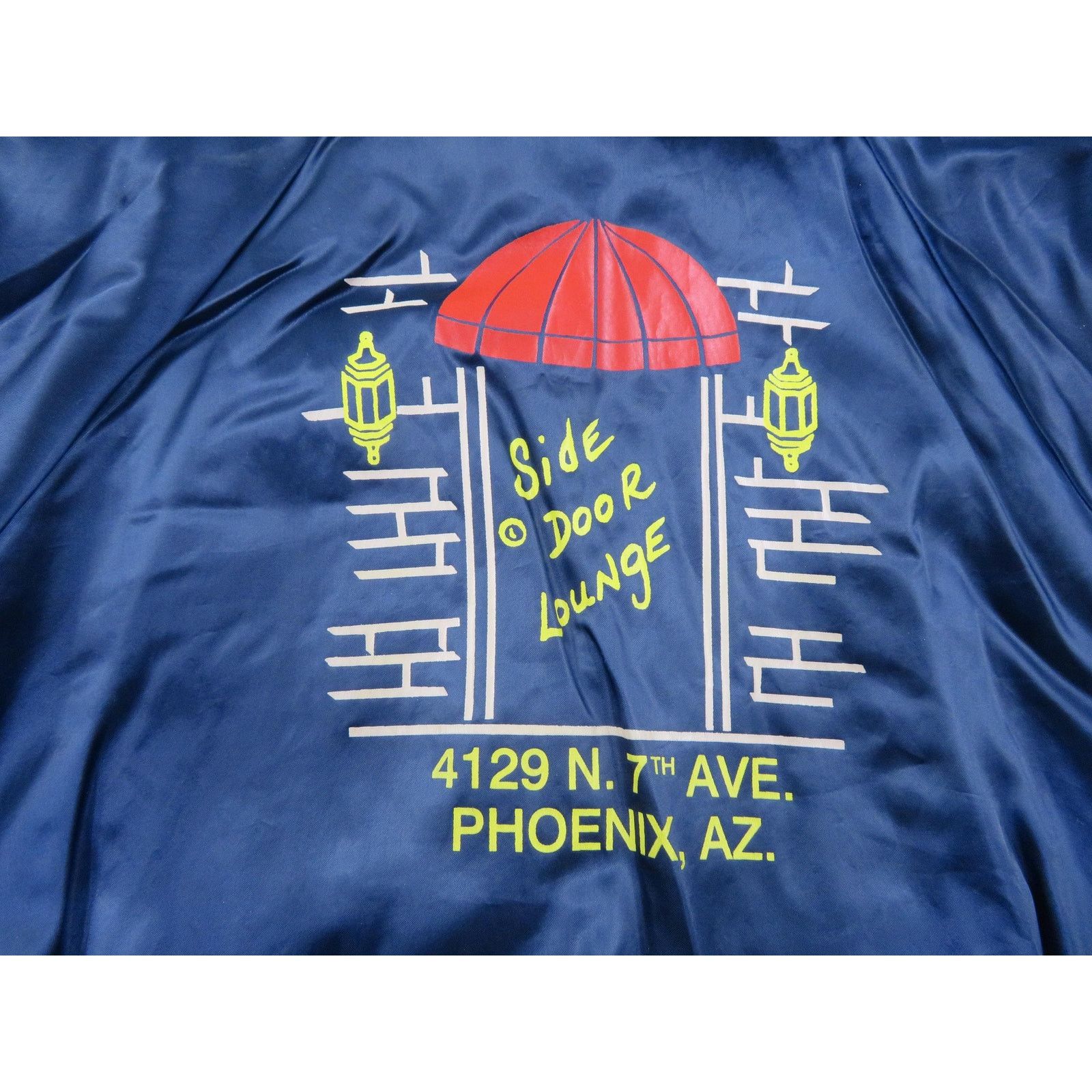 Other Side Door Lounge Jacket XL, Baseball Style Sz XL 80s Size US XL / EU 56 / 4 - 3 Thumbnail