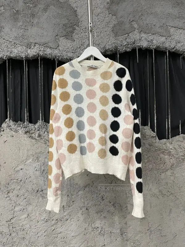 Dior Dior Multicolor Long Sleeve Sweater for Women . Size XXS / US 00 / IT 34 - 1 Thumbnail