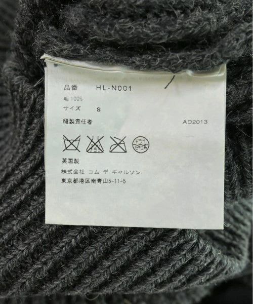 Comme des Garcons Homme Sweater Wool Knitted Long Sleeve Size US S / EU 44-46 / 1 - 4 Thumbnail
