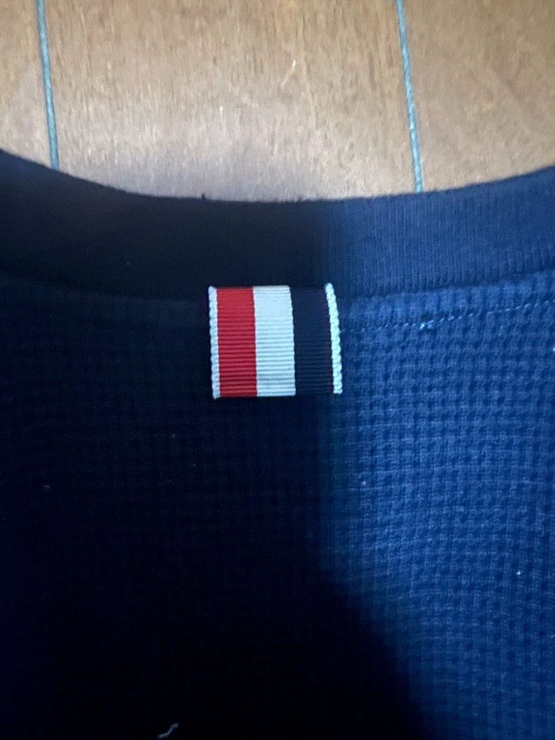Thom Browne Thom browne Waffed sweatshirt 2503-Nextarrow Size US XL / EU 56 / 4 - 3 Thumbnail